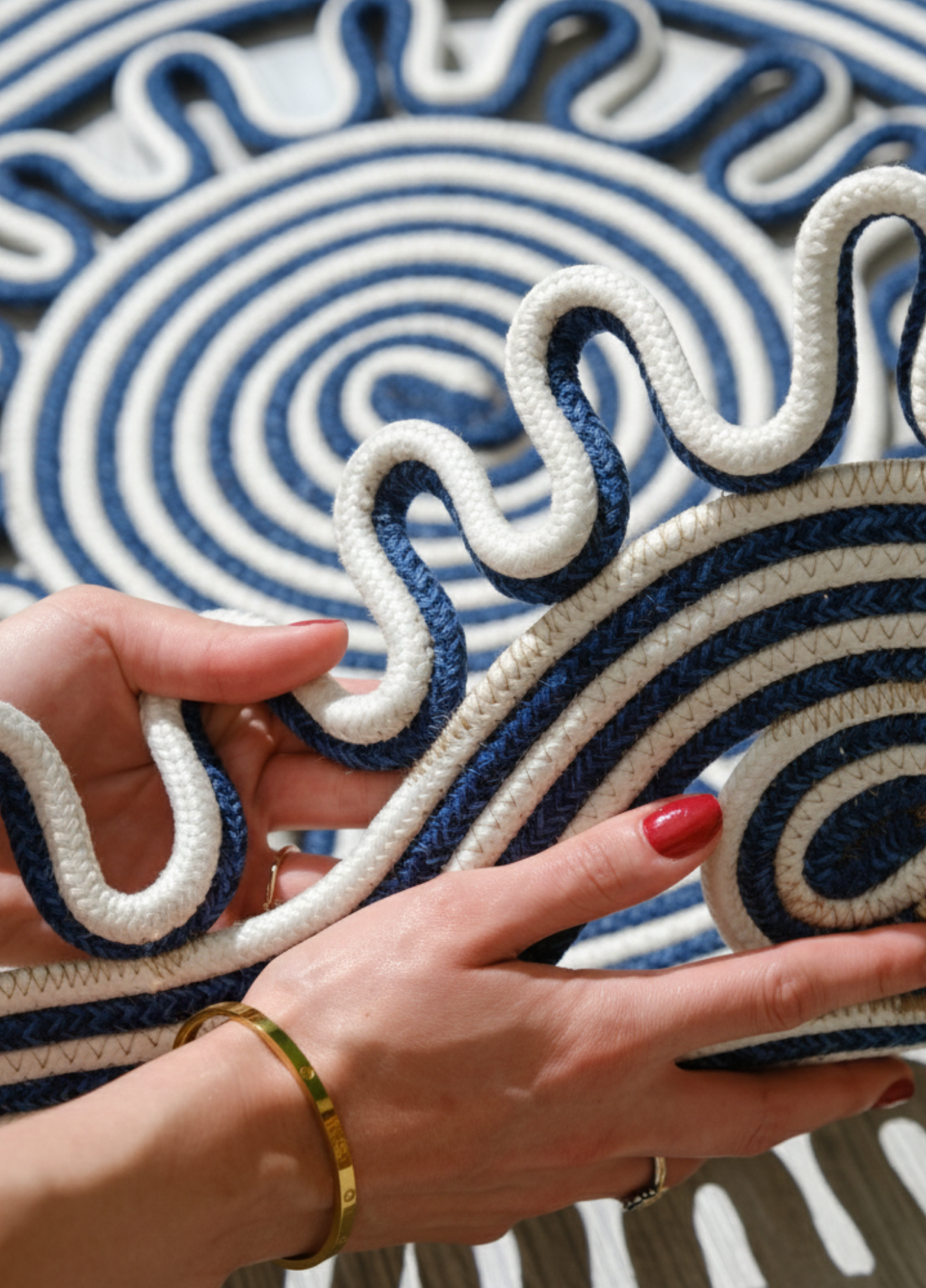 Elora Desenli Jüt Kilim Bohem