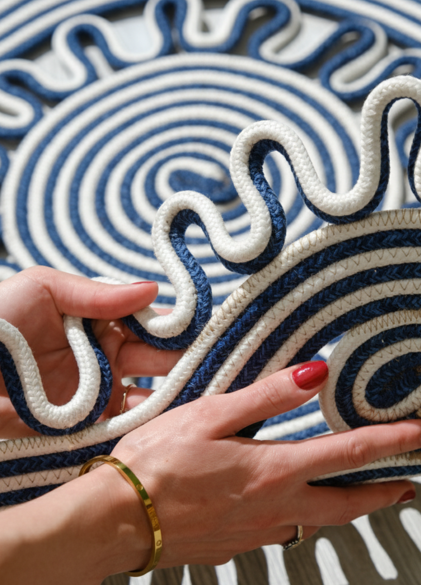 Elora Desenli Jüt Kilim Bohem