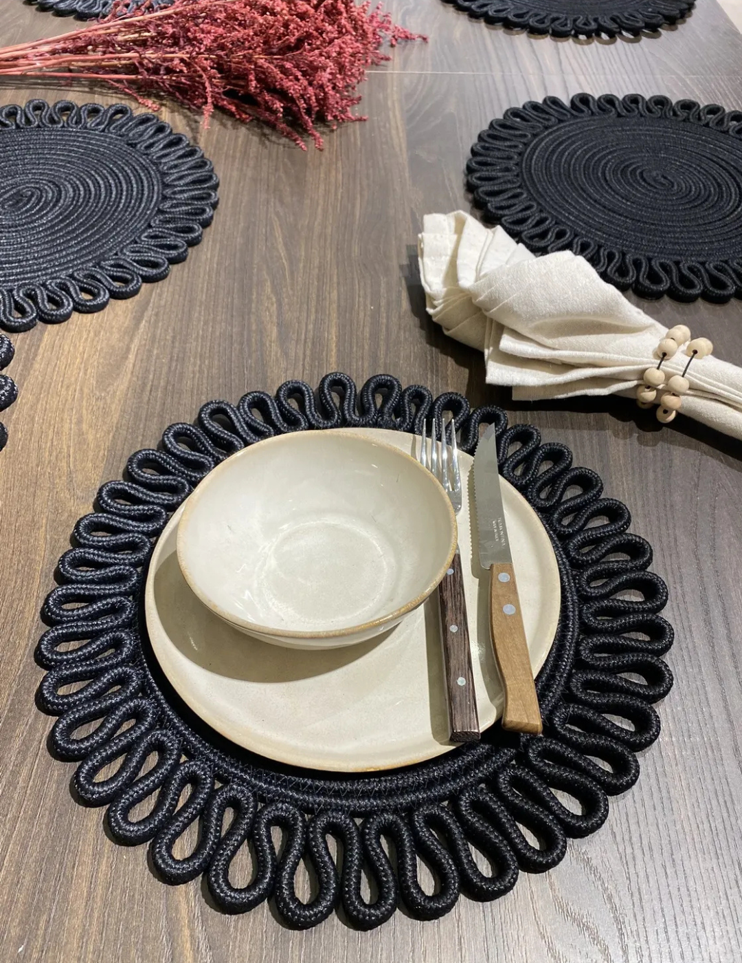 Desenli Supla / Tabak Altlığı Sepetli