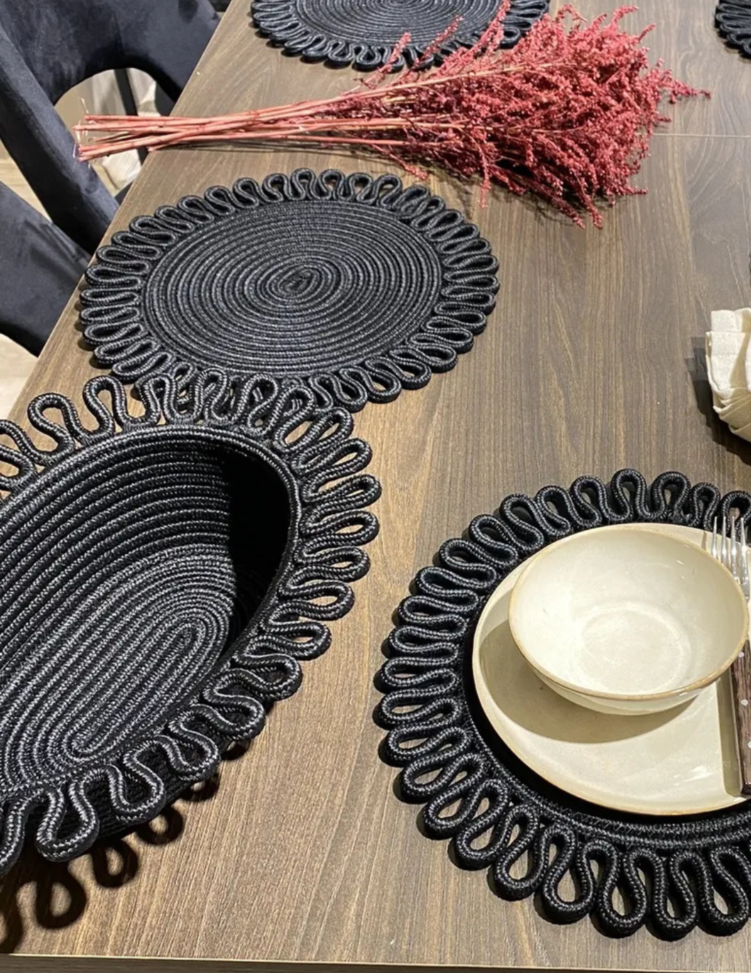 Desenli Supla / Tabak Altlığı Sepetli