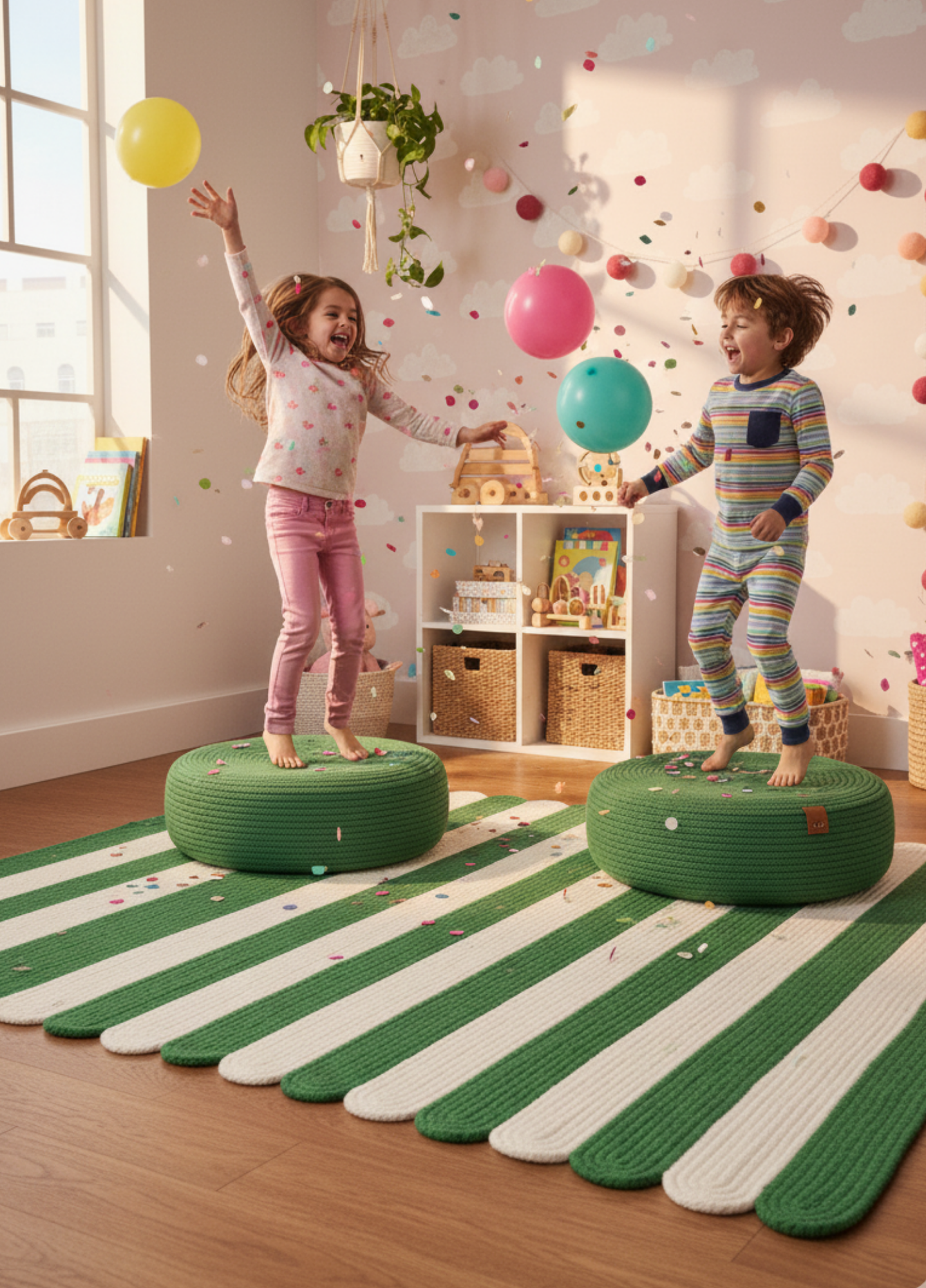 SOFA Minder Jüt Meditasyon Yastığı