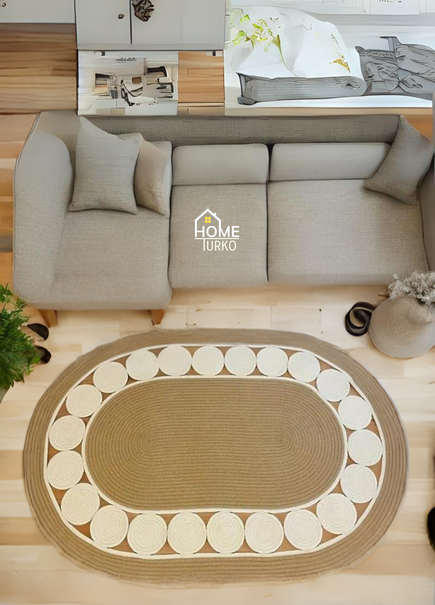 Bohemian Carpet & Rug & Doormat Daisy