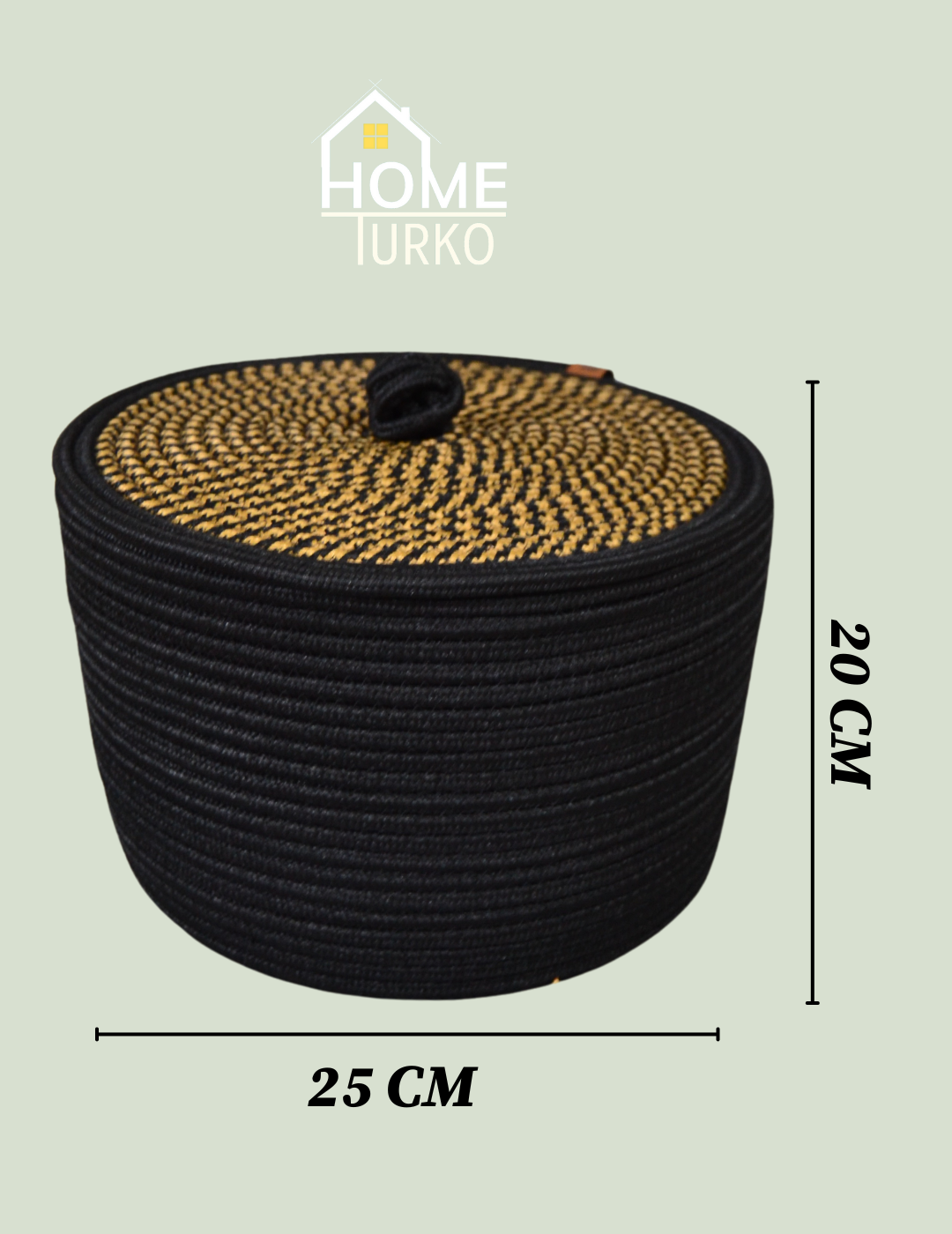 Bohemian Kitchen Basket