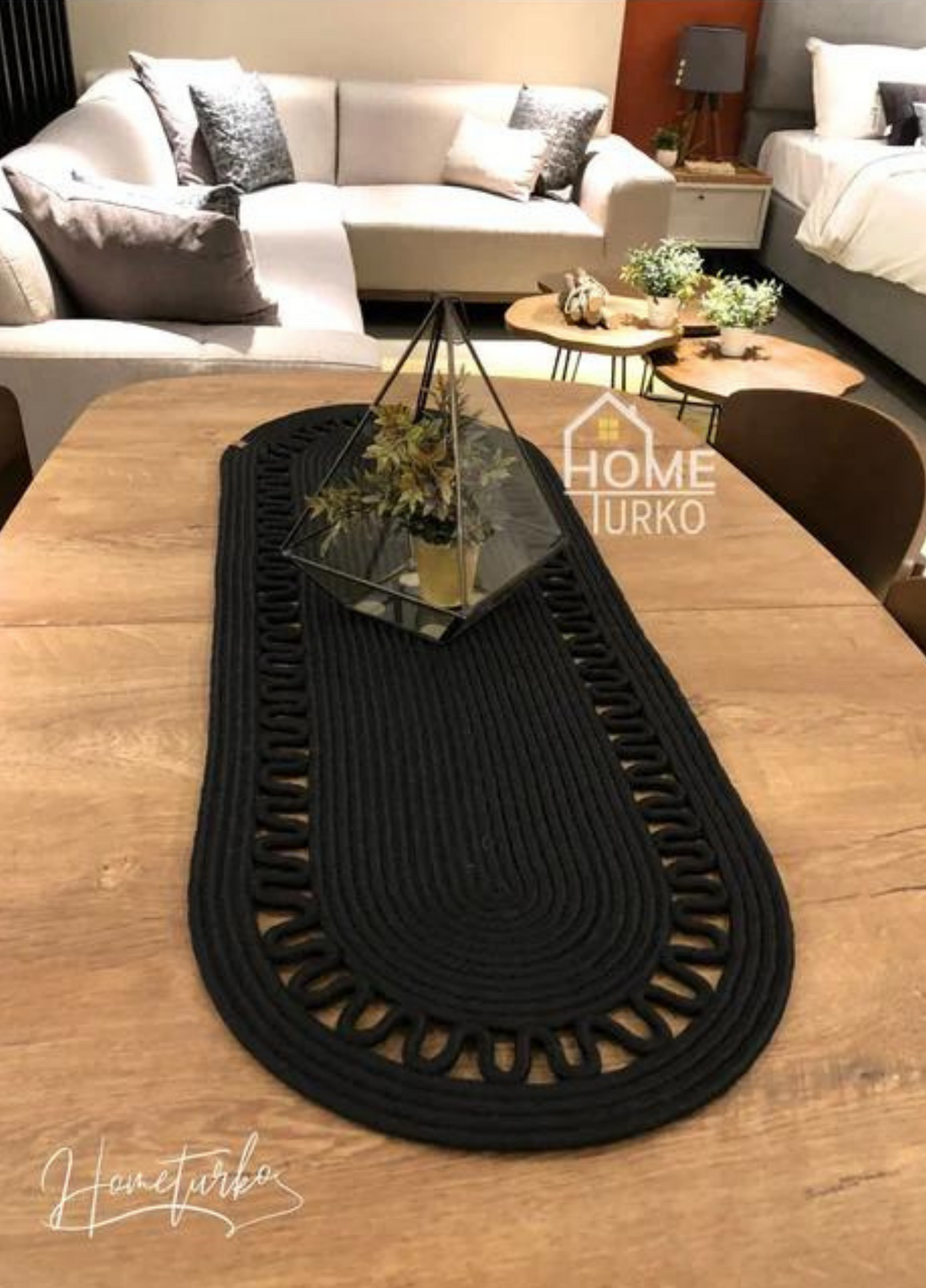 Modern Bohem Runner, Masa & Sehpa Örtüsü