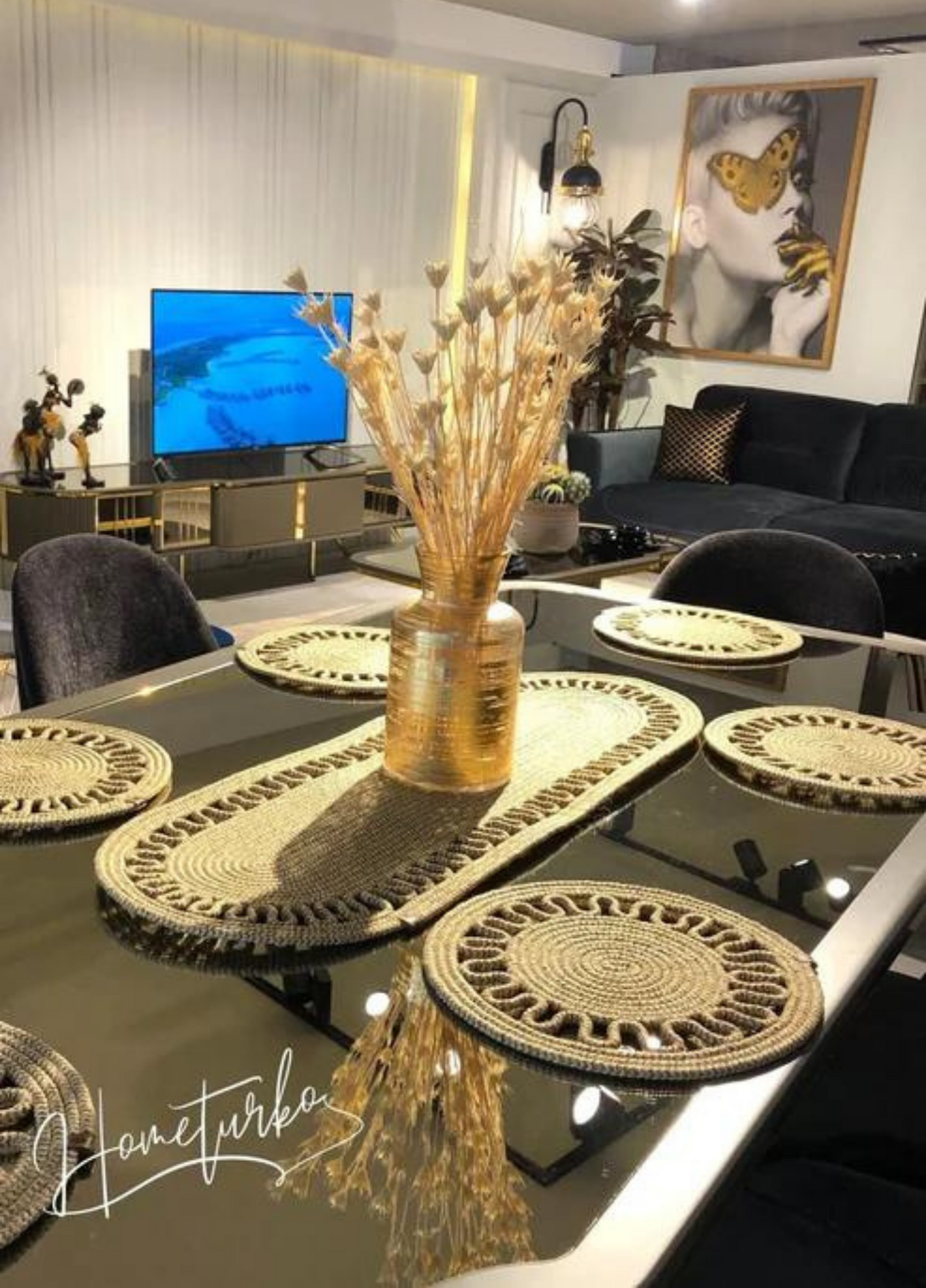 Supla & Runner Dining Table Presentation Set