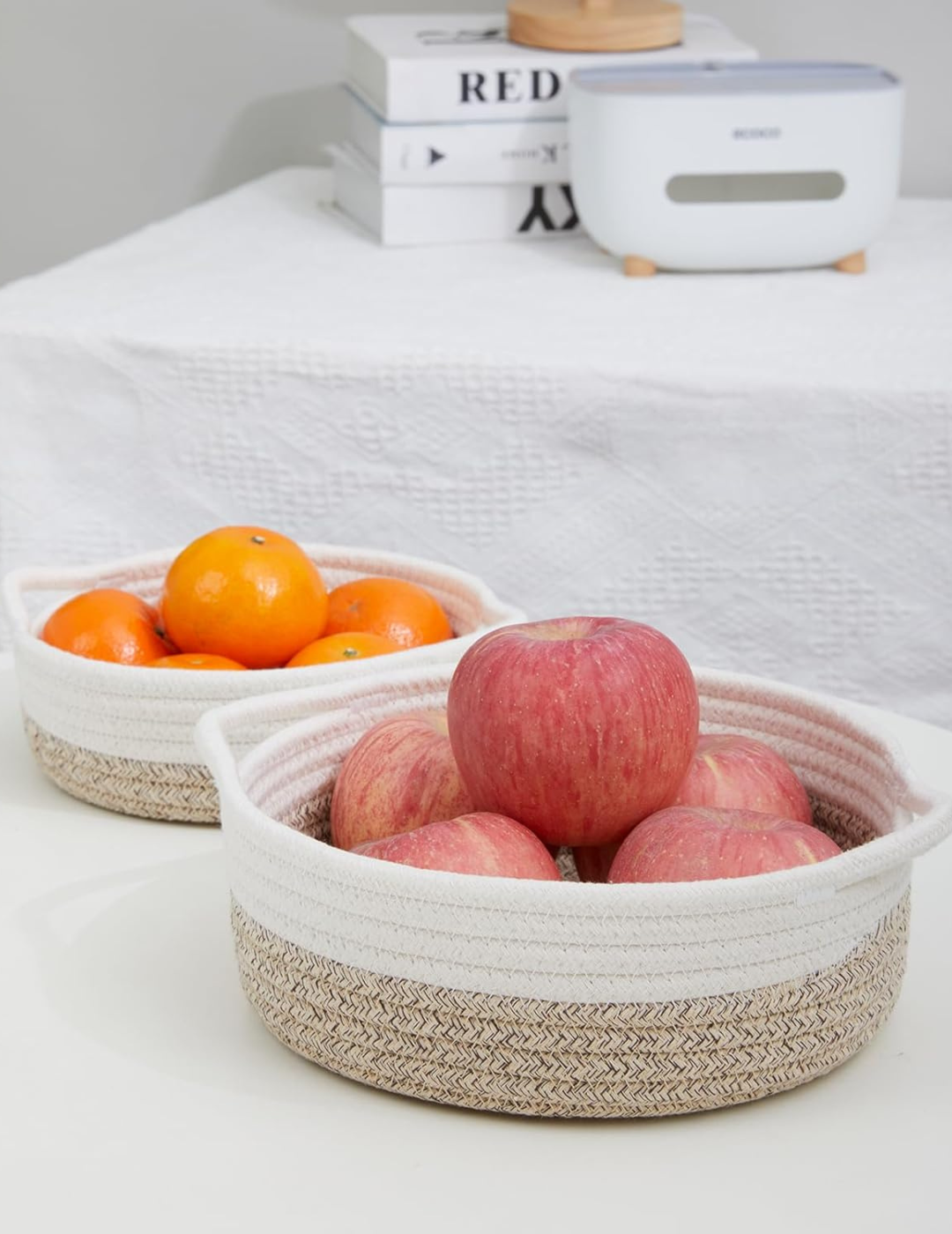 5-Piece Bohemian Organizer Basket Set