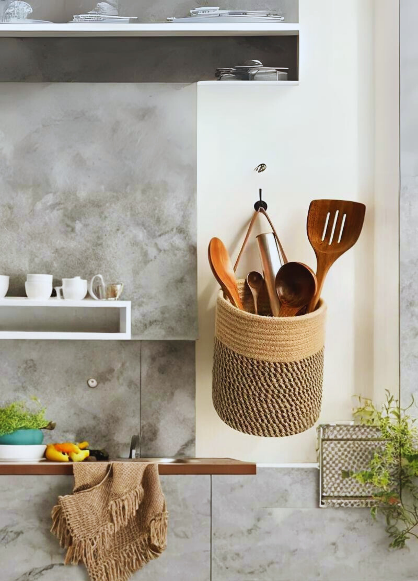 Askılı Bohem Sepet Düzenleyici