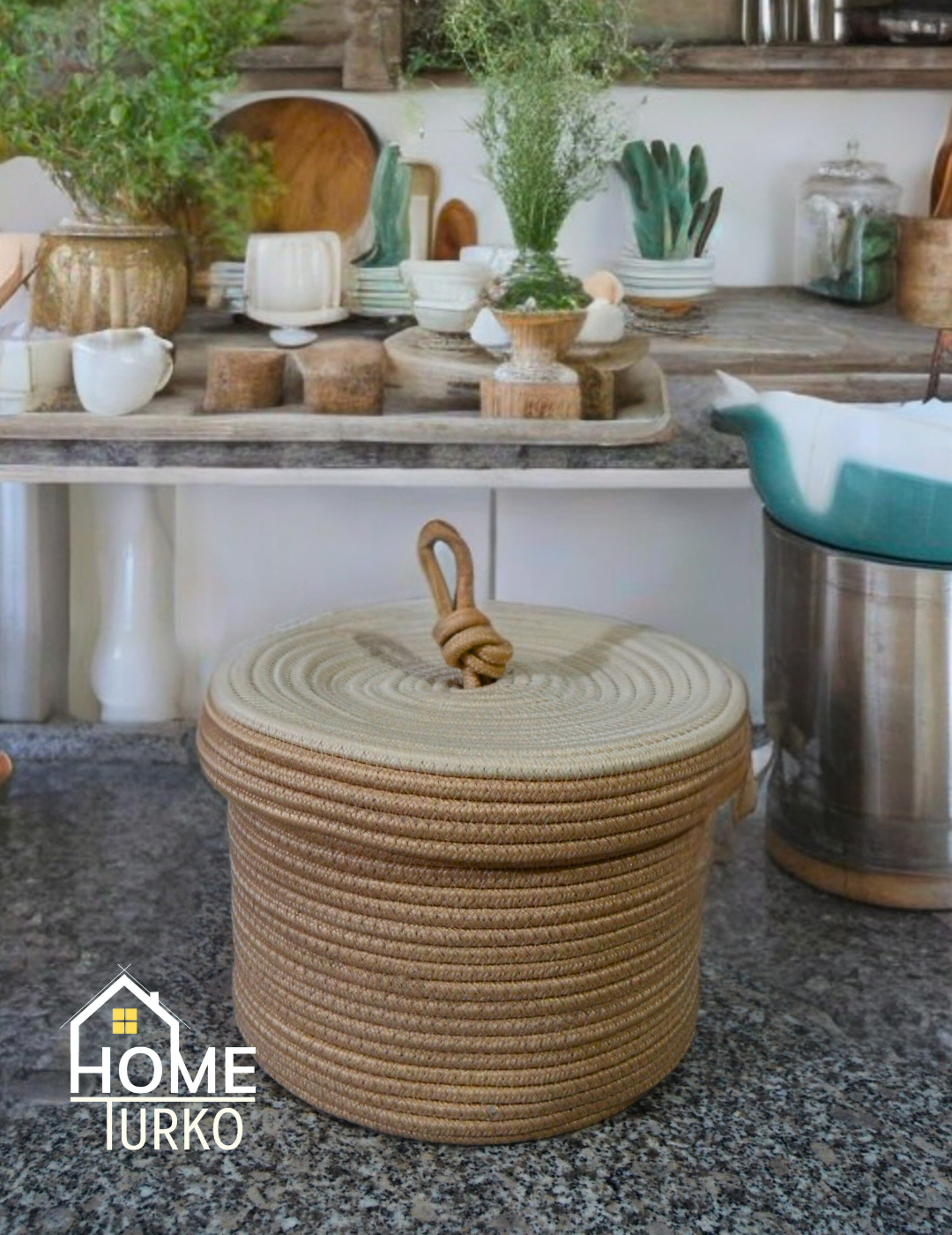 Bohemian Kitchen Basket