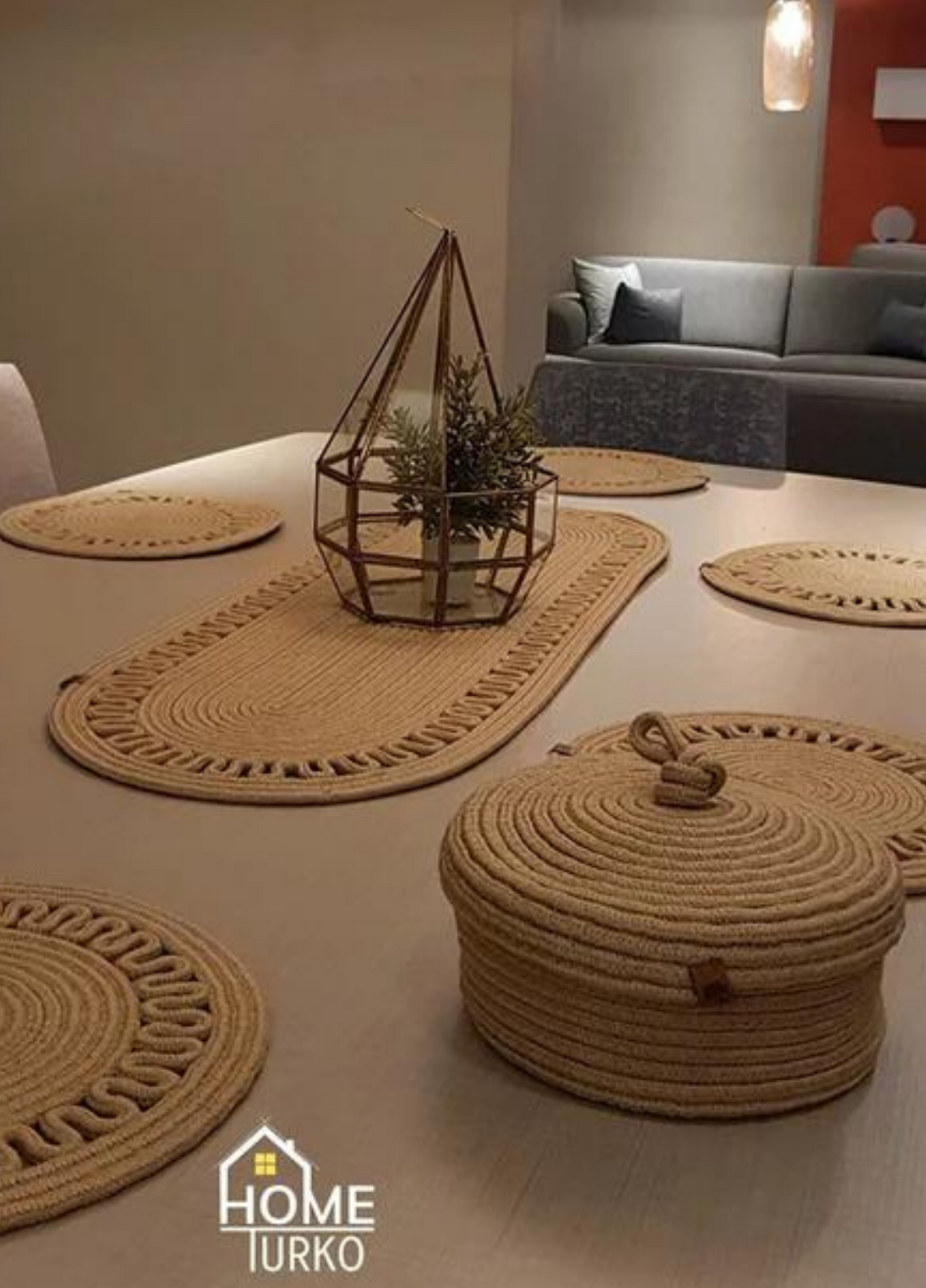 Supla & Runner Dining Table Presentation Set