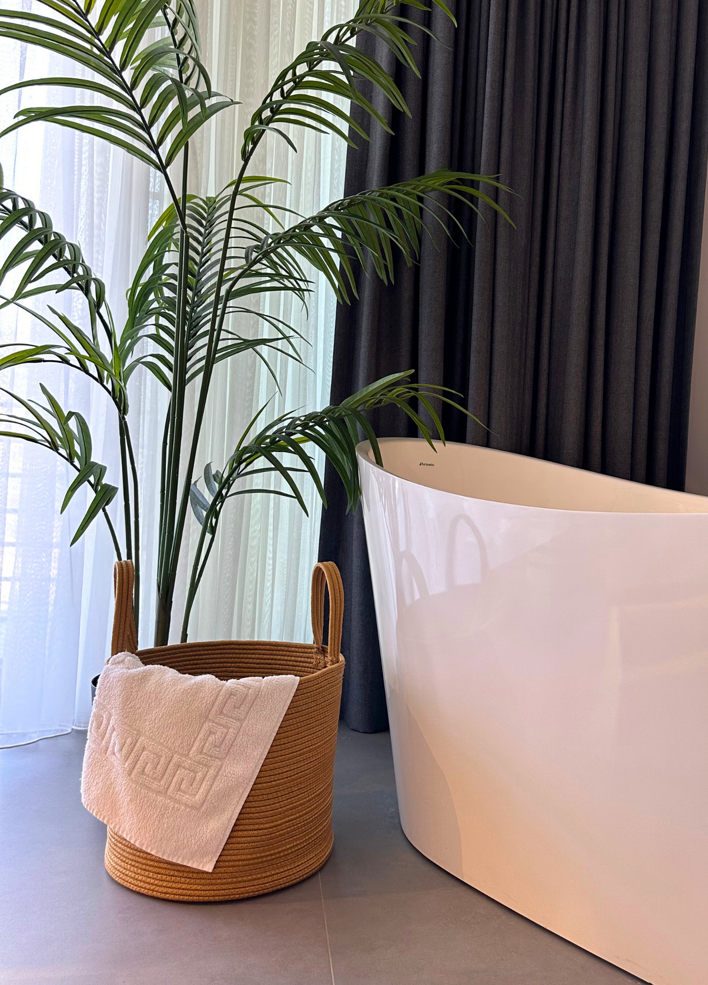 Bohem Çamaşır Sepeti Düzenleyici