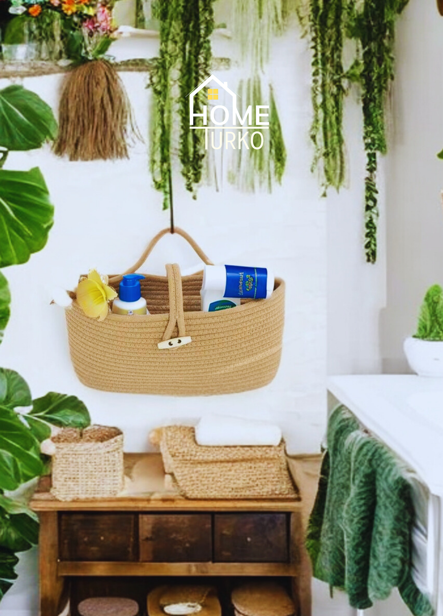 Askılı Bohem Sepet Düzenleyici