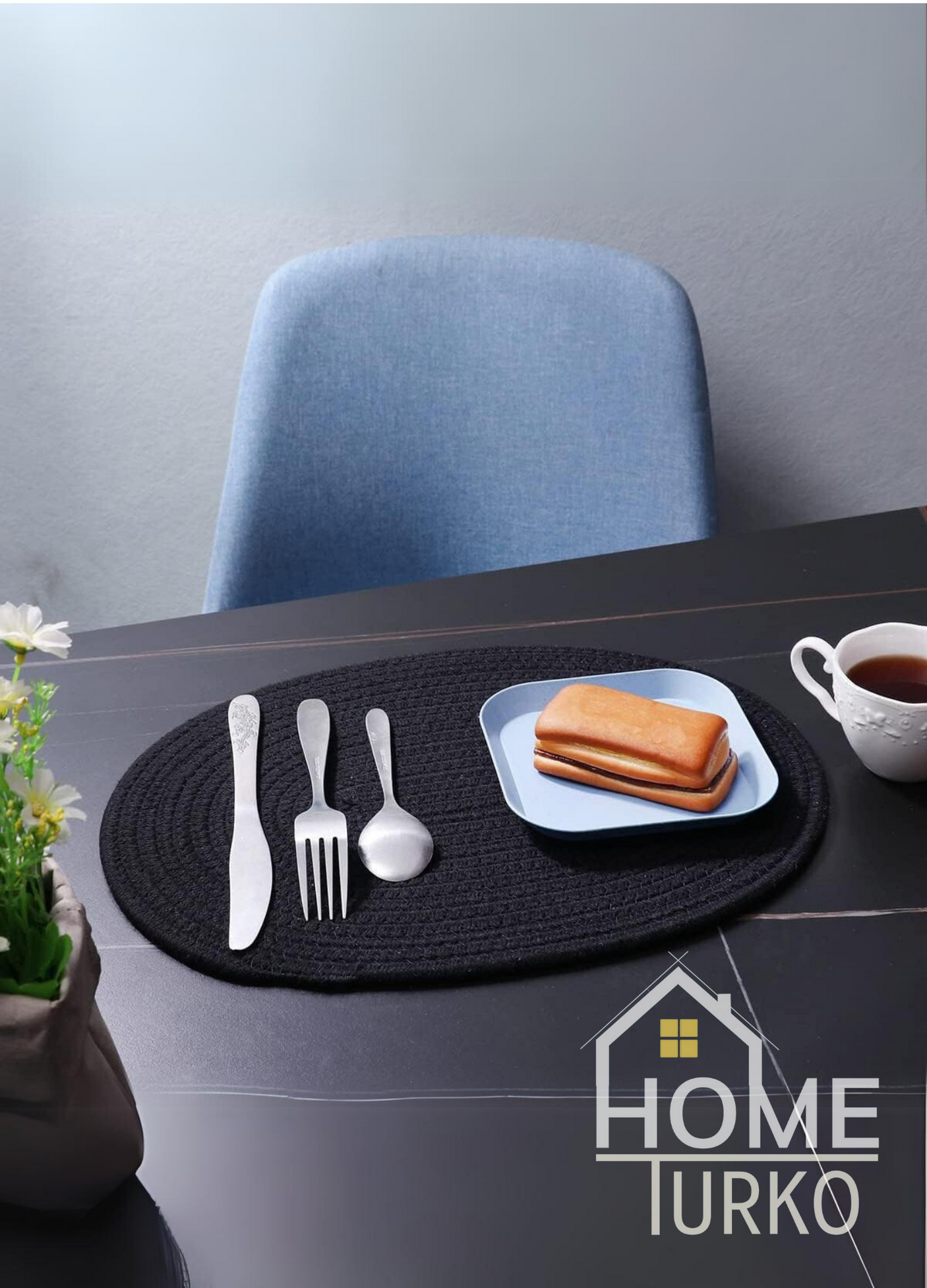 Jute Subpla Plate Coaster Set