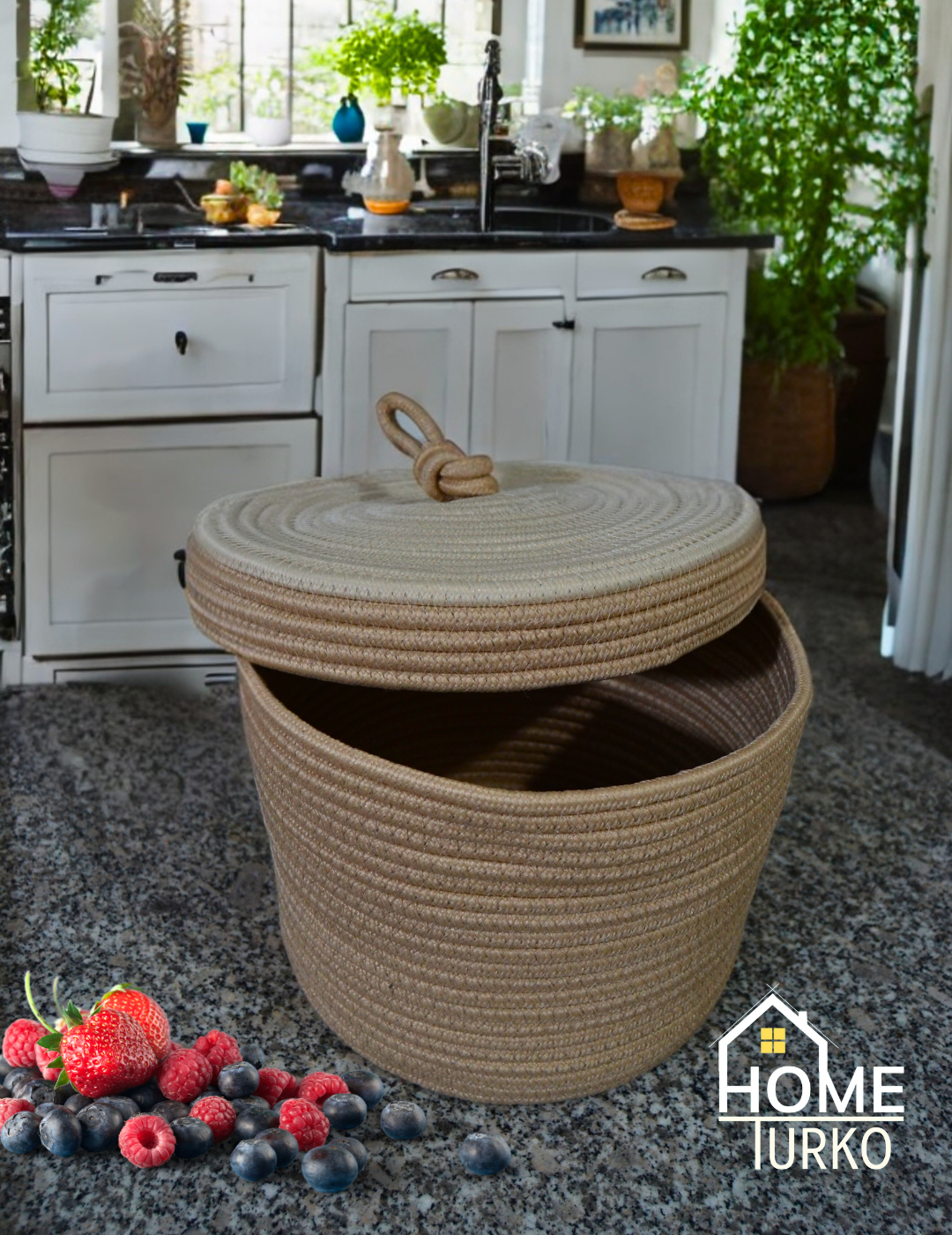 Bohemian Kitchen Basket