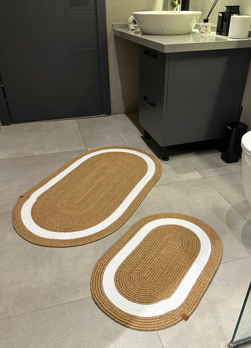 2-Piece Bathroom Mat Set