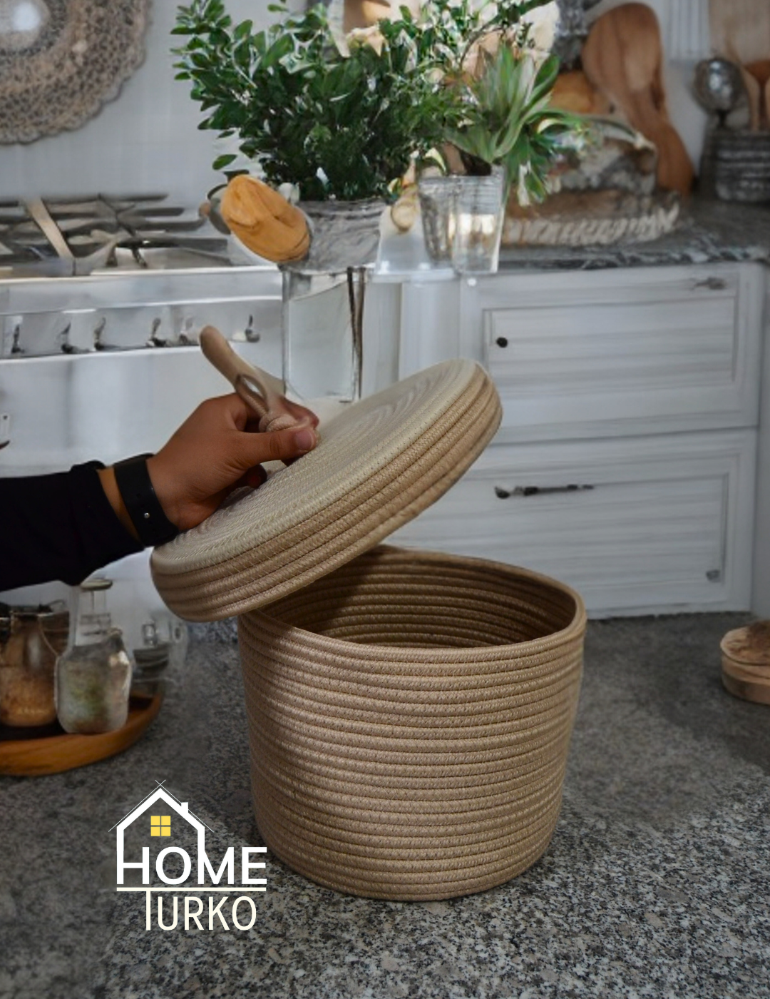 Bohemian Kitchen Basket