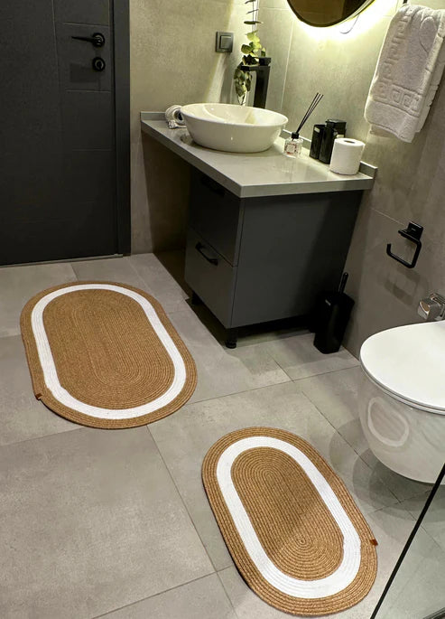 2-Piece Bathroom Mat Set