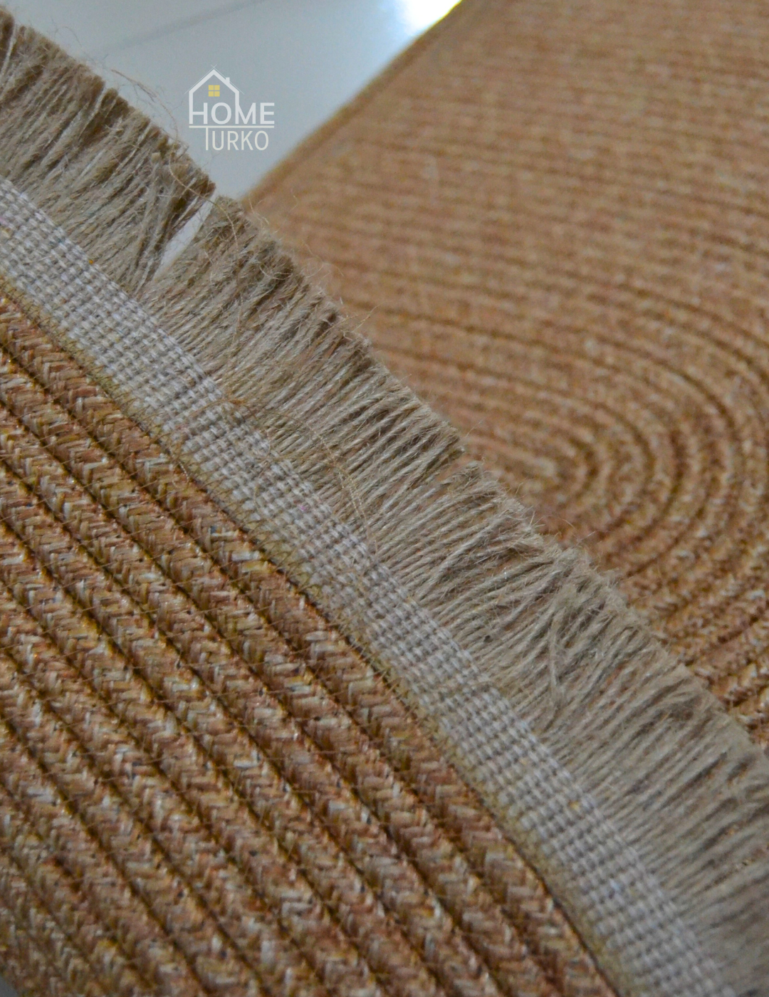 Bohemian Doormat with Fringes