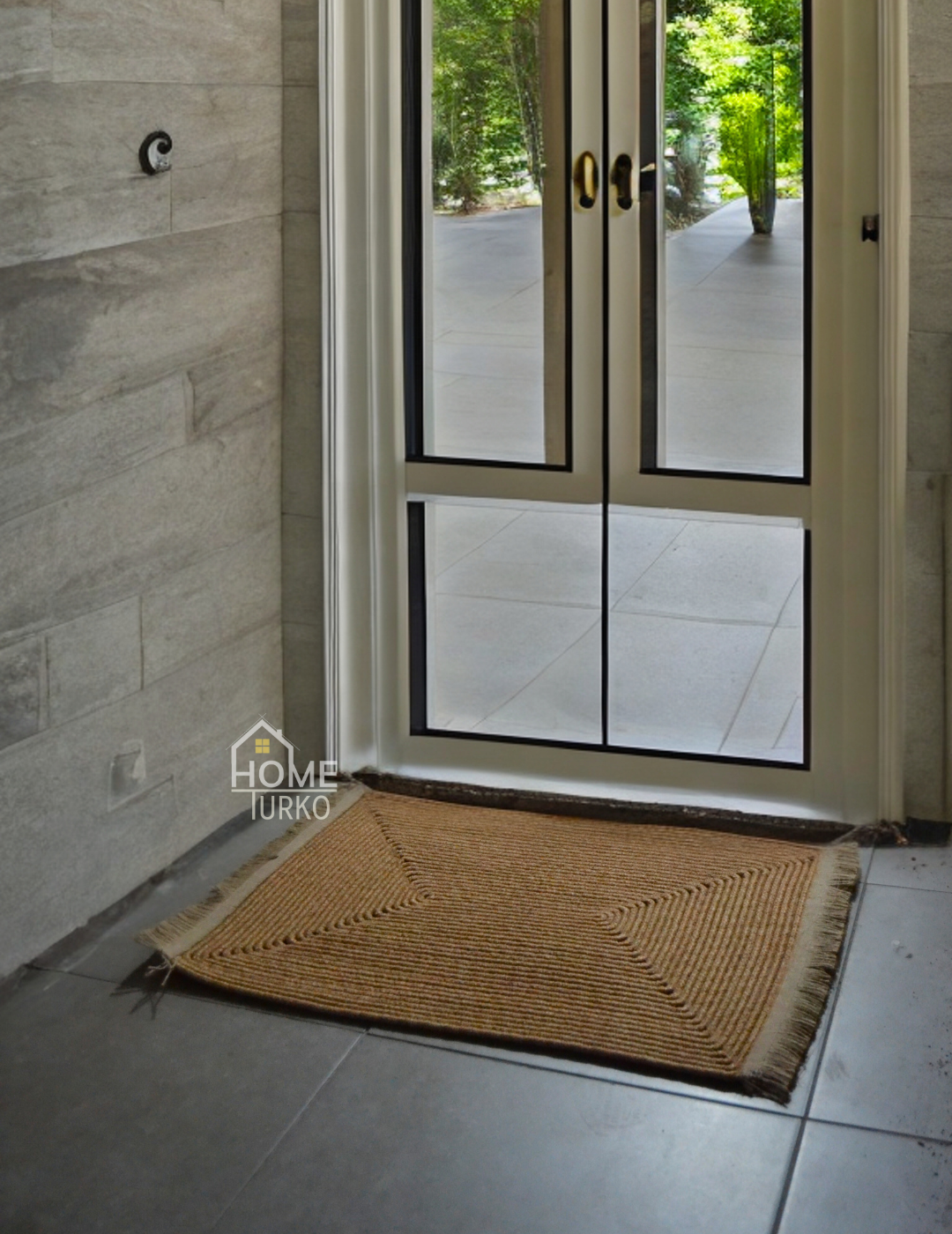 Boho Fringed Doormat