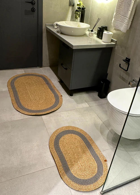 2-Piece Bathroom Mat Set
