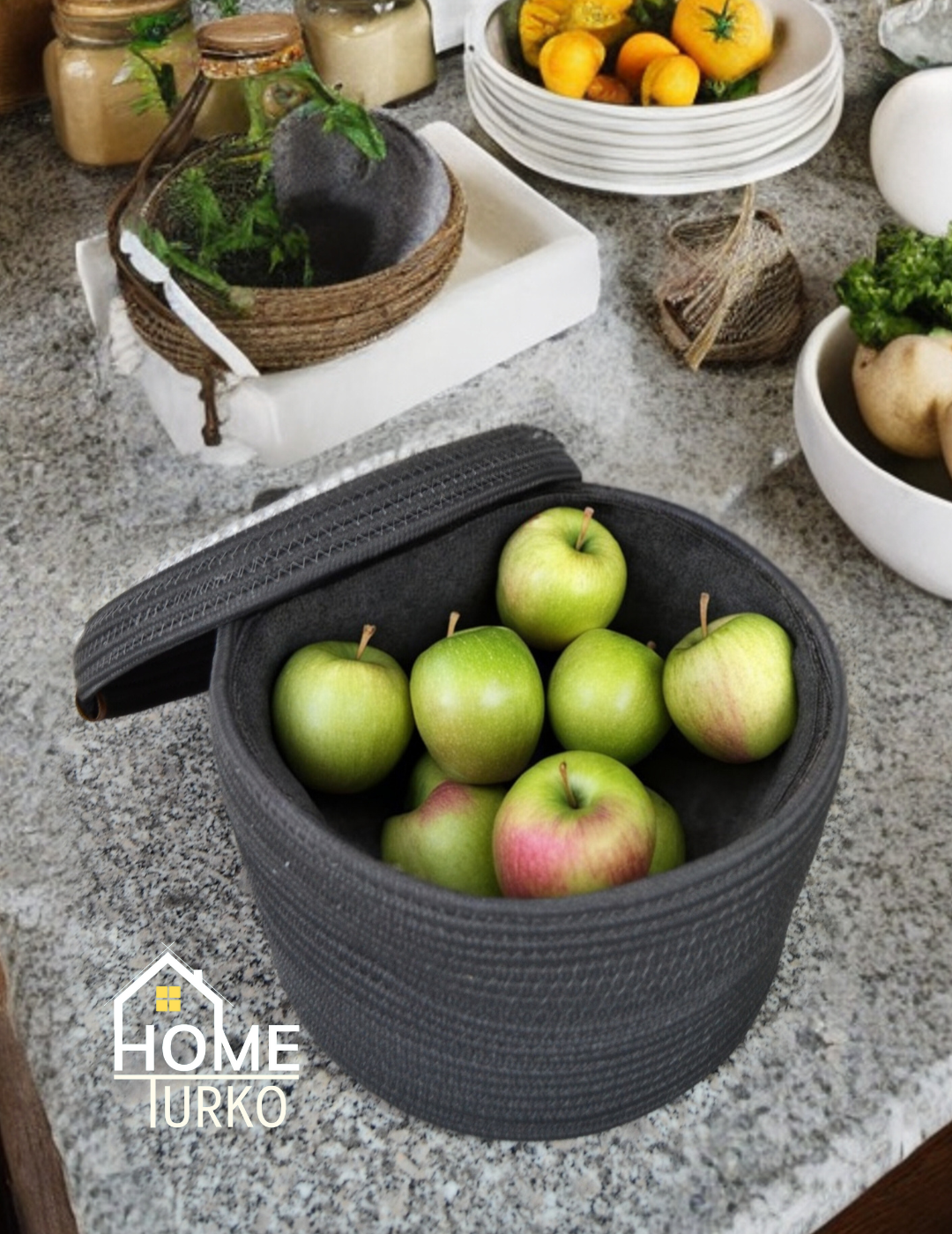 Bohemian Kitchen Basket