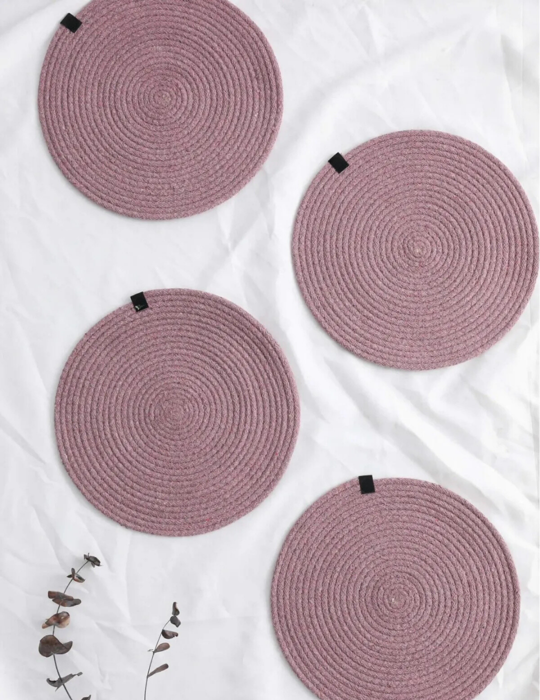 4'lü Set Bohem Tabak Altlığı Supla