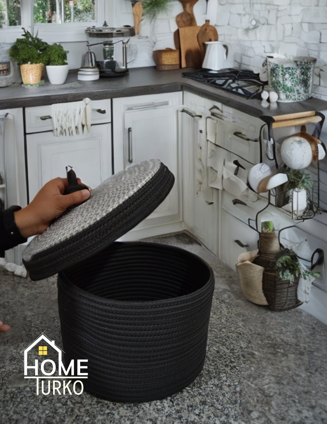 Bohemian Kitchen Basket