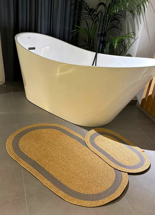 2-Piece Bathroom Mat Set