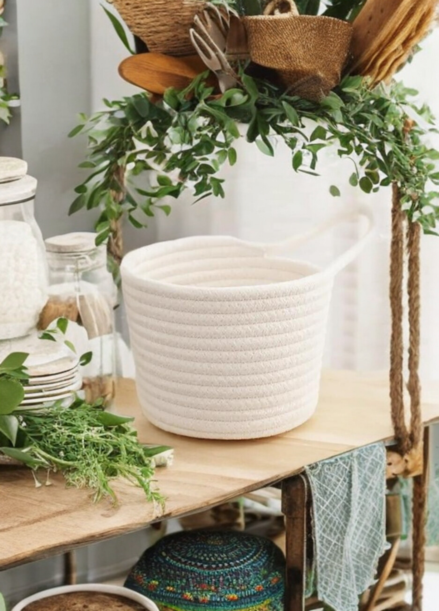 Askılı Bohem Sepet Düzenleyici