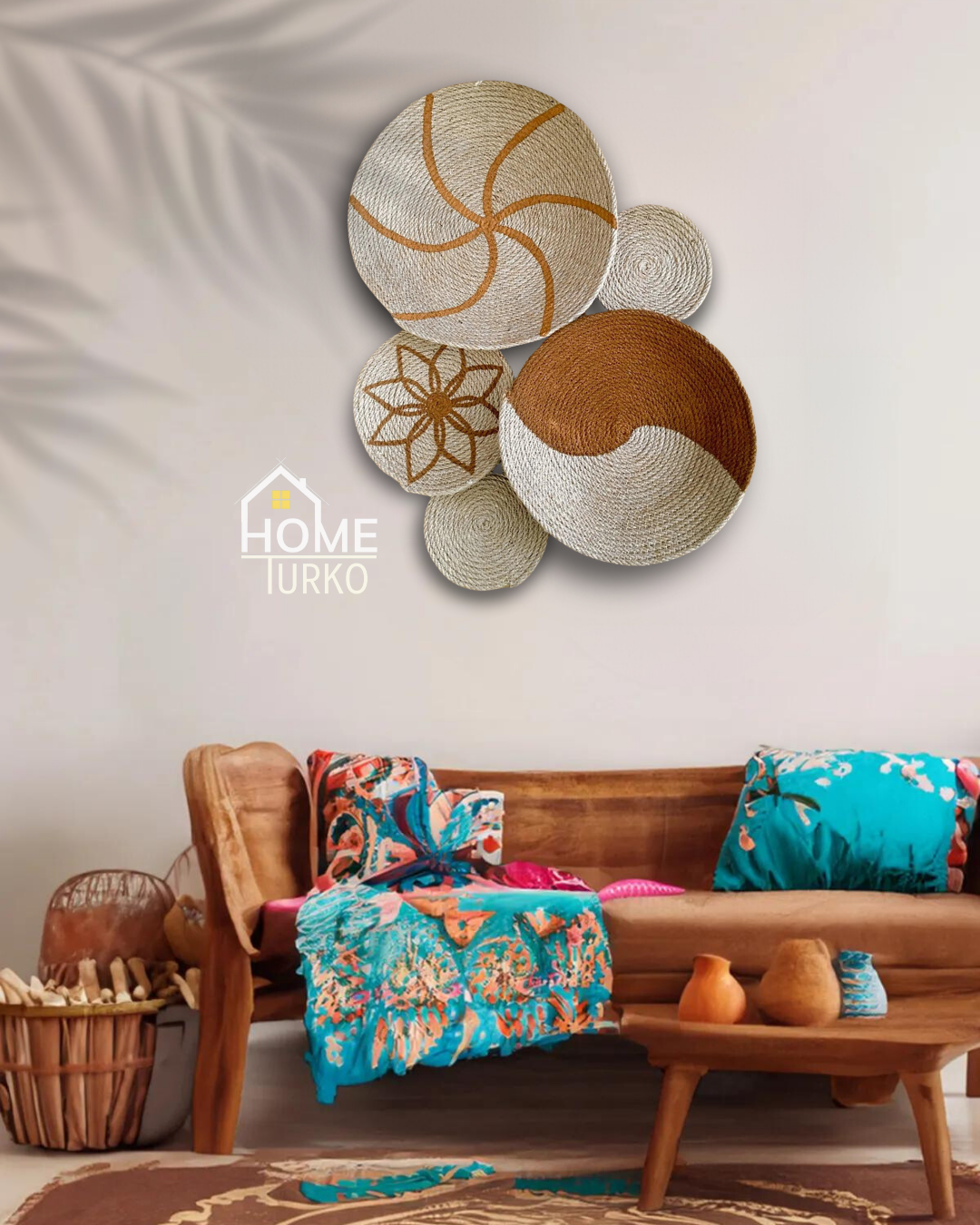 Beşli Bohem Duvar Süsü