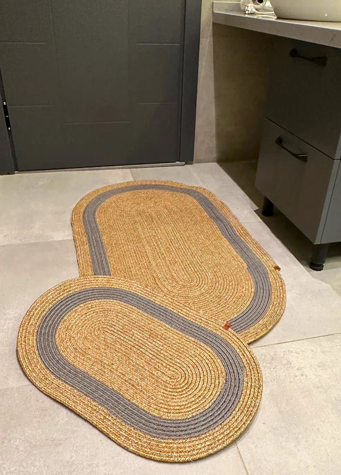 2-Piece Bathroom Mat Set