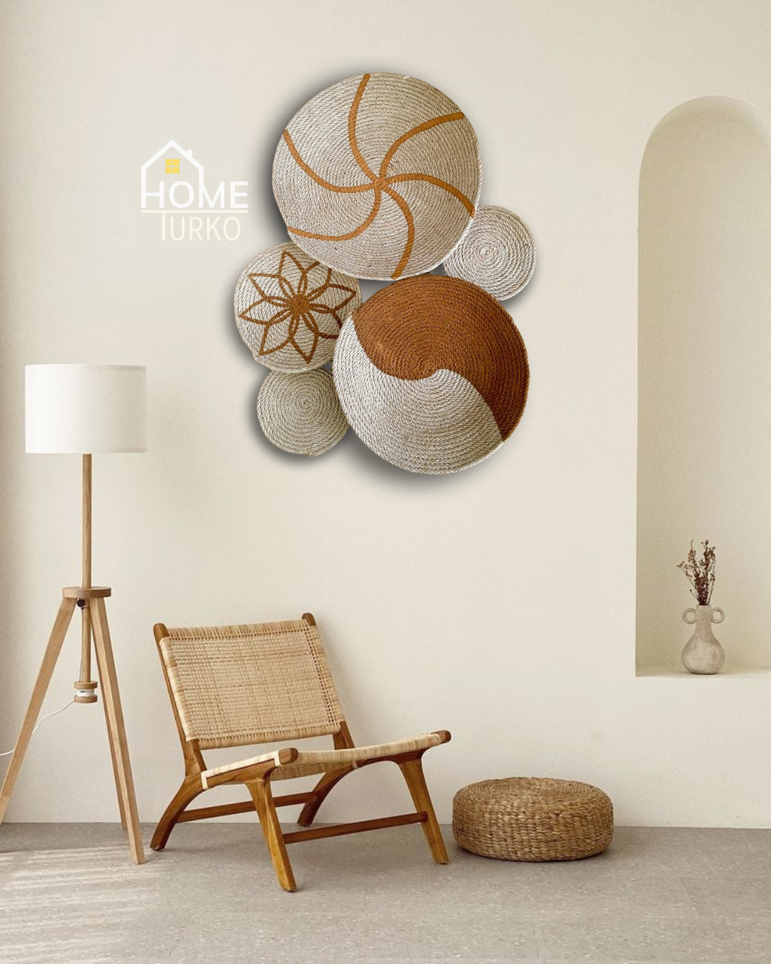 Beşli Bohem Duvar Süsü