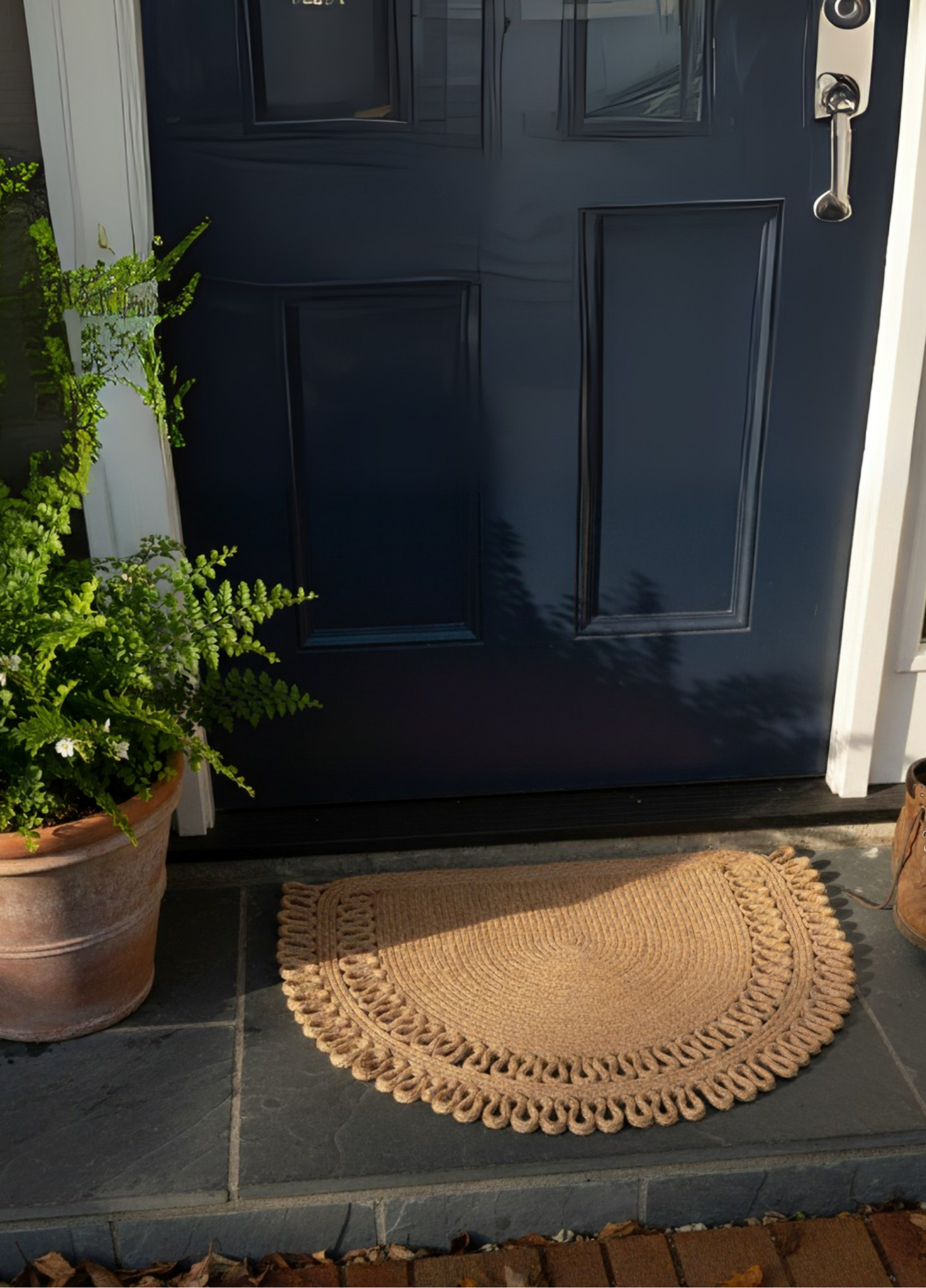HANDWOVEN JUTE DOORWELCOME MAT