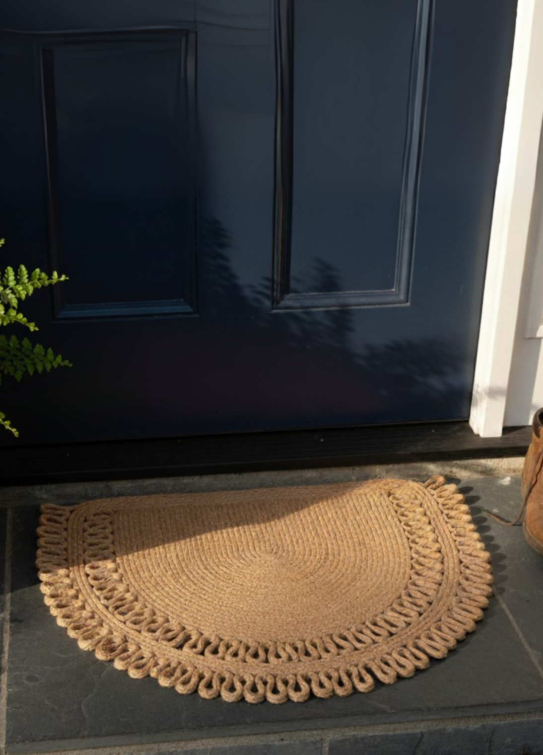 HANDWOVEN JUTE DOORWELCOME MAT