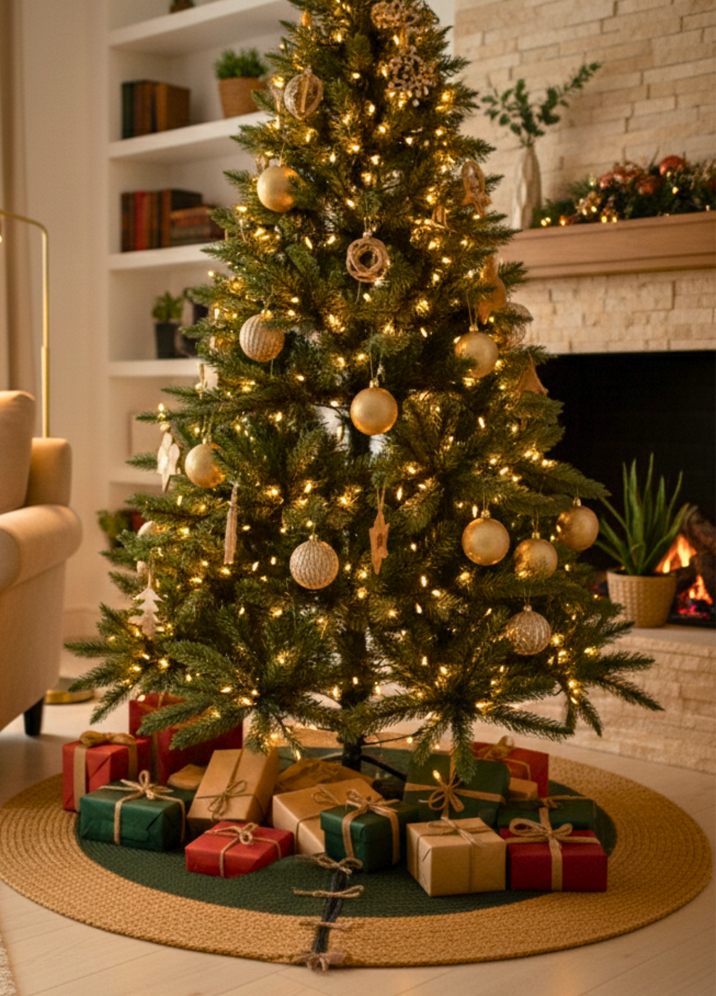 Harmony Round Jute Carpet Handmade Decorative Rug Meditation Carpet