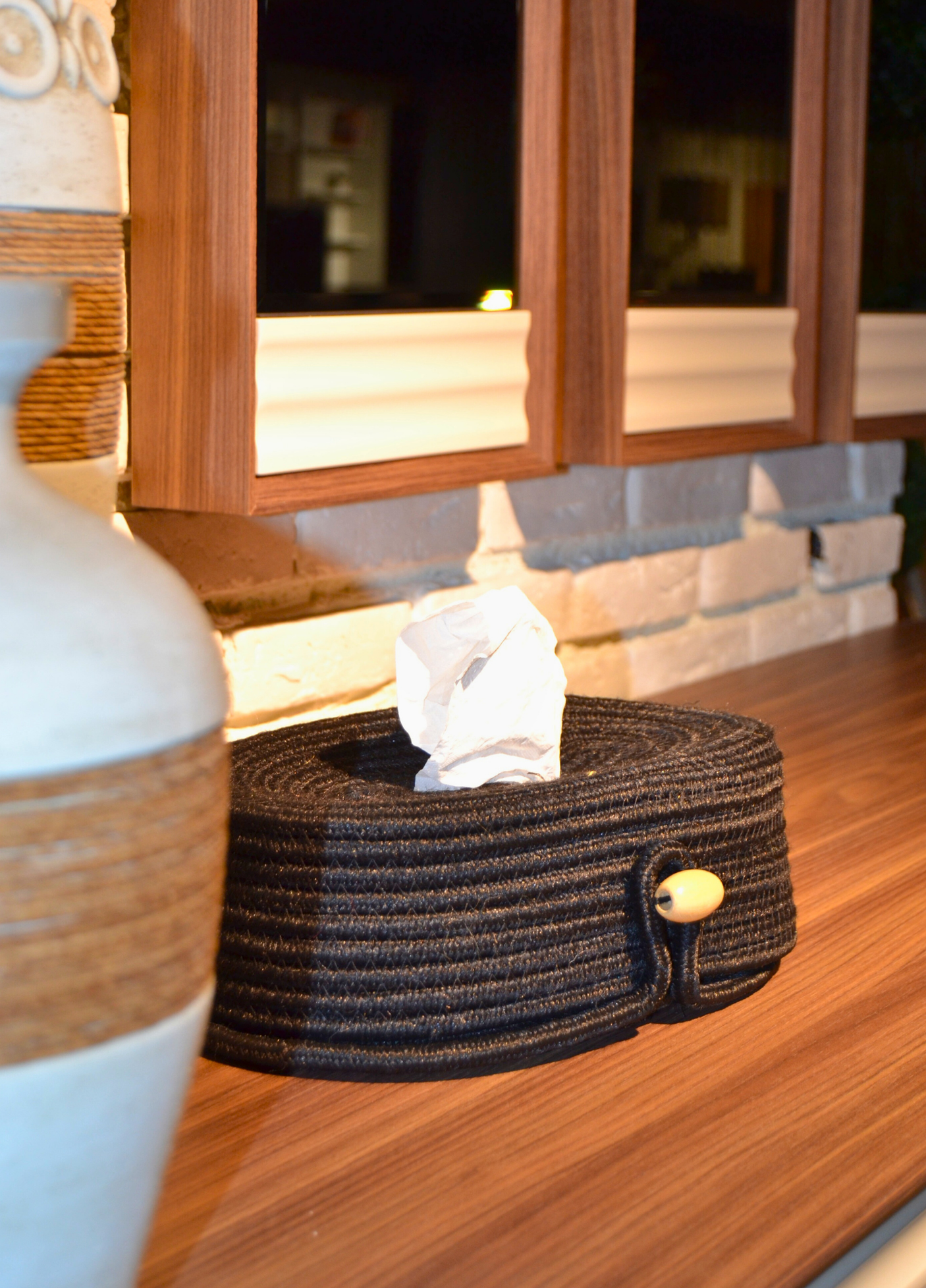 Oval Design Minimalist Napkin Holder