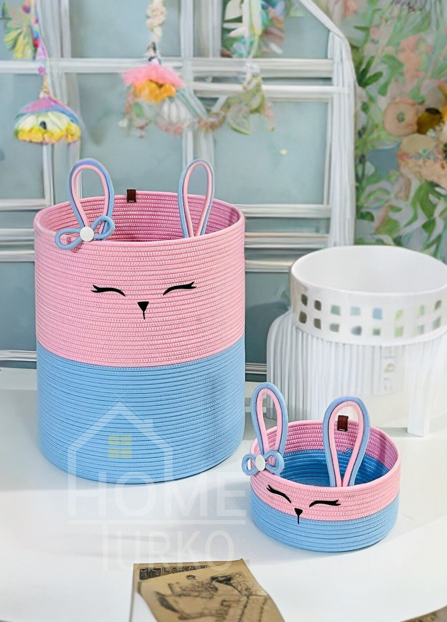 Konsept Çoçuk Odası Oyuncak Sepeti Seti