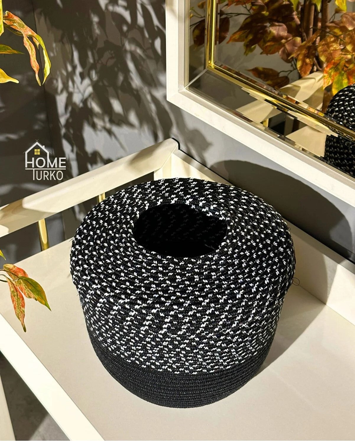 Bohem Çöp Sepeti Düzenleyici Sepet