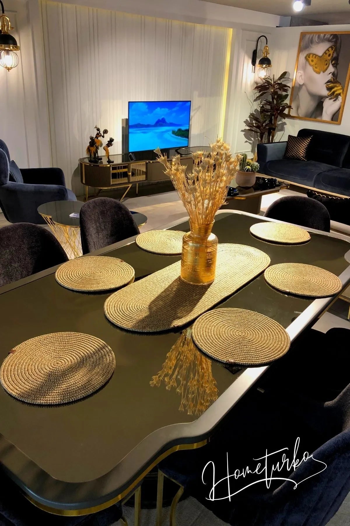 Supla & Runner Dining Table Presentation Set