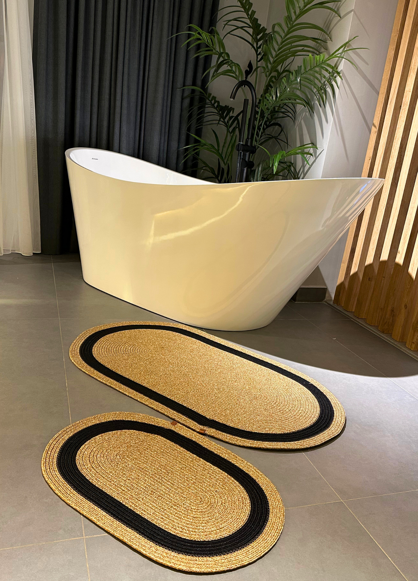 2-Piece Bathroom Mat Set