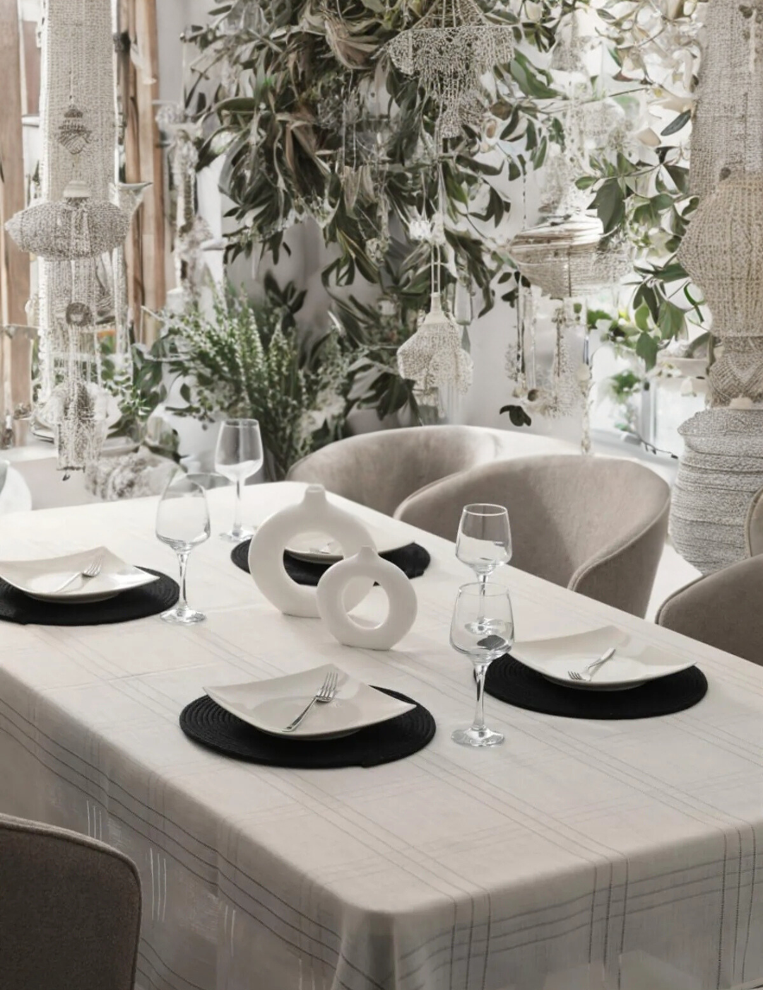 4'lü Set Bohem Tabak Altlığı Supla