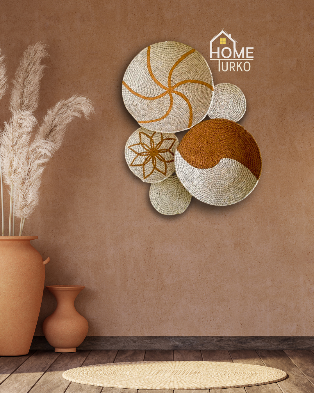 Beşli Bohem Duvar Süsü