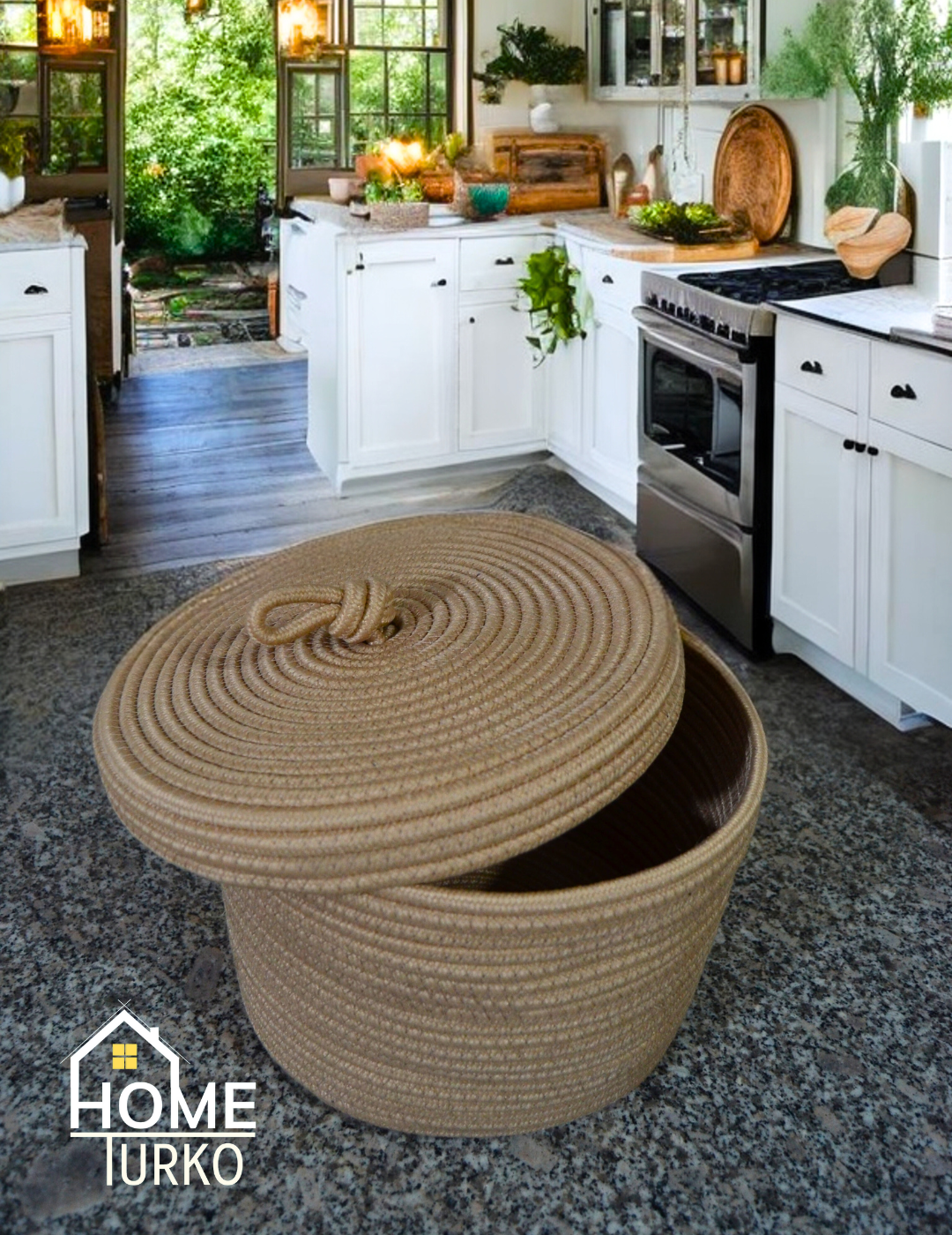 Bohemian Kitchen Basket