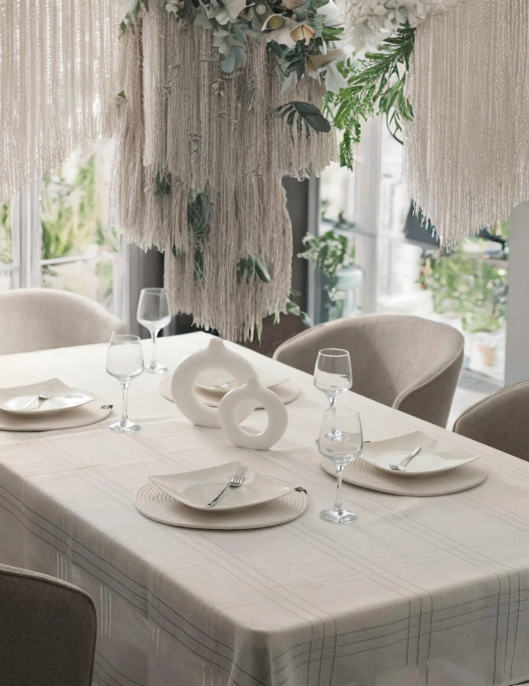 4'lü Set Bohem Tabak Altlığı Supla