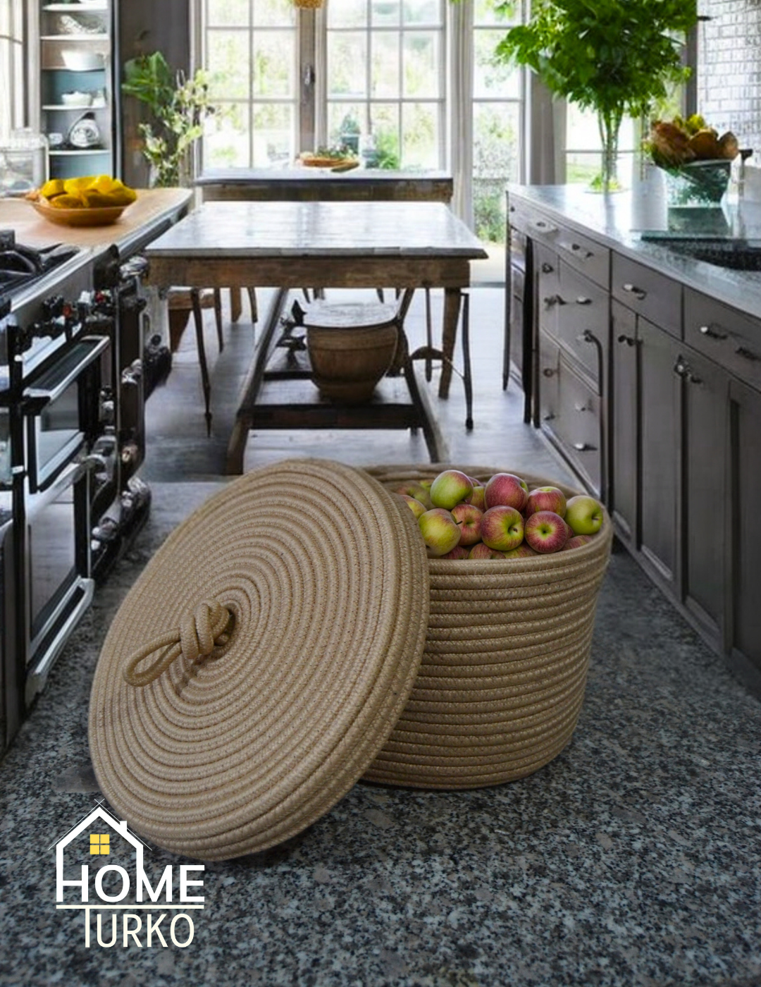 Bohemian Kitchen Basket