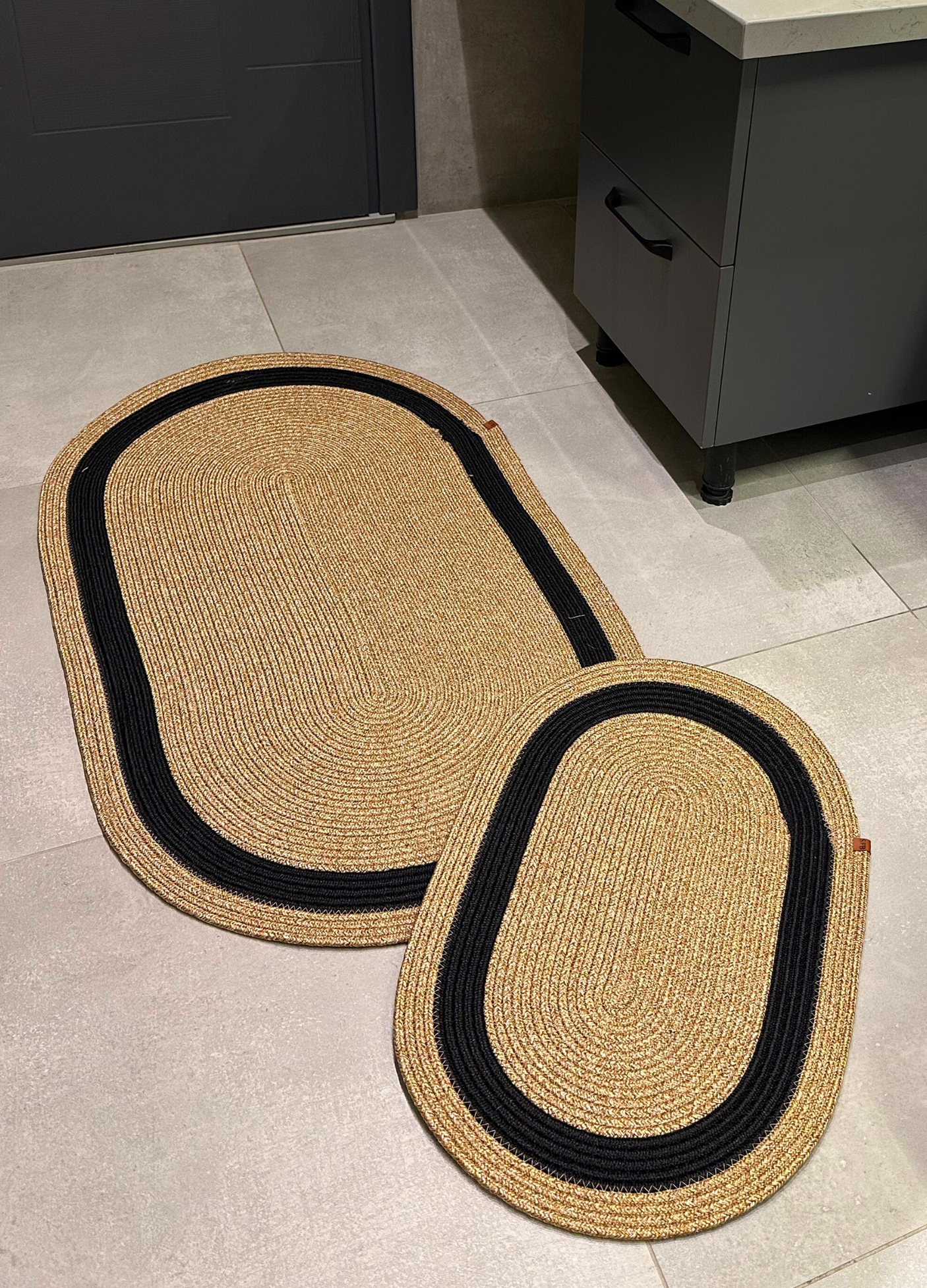 2-Piece Bathroom Mat Set