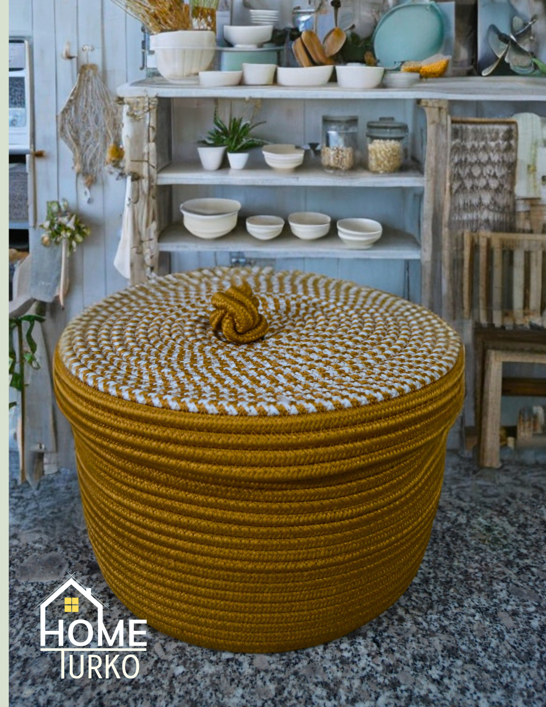 Bohemian Kitchen Basket