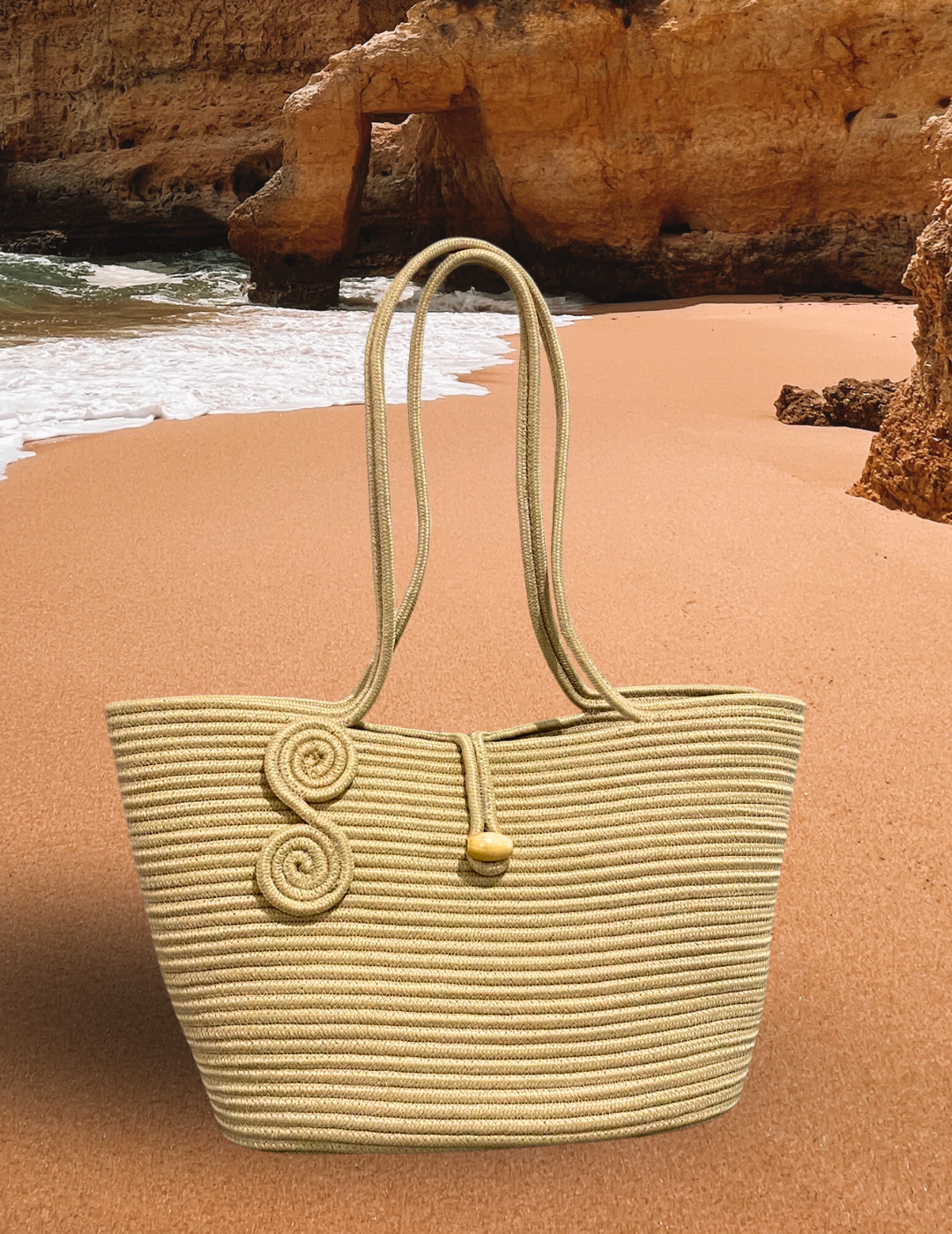 JUTE BEACH BAG