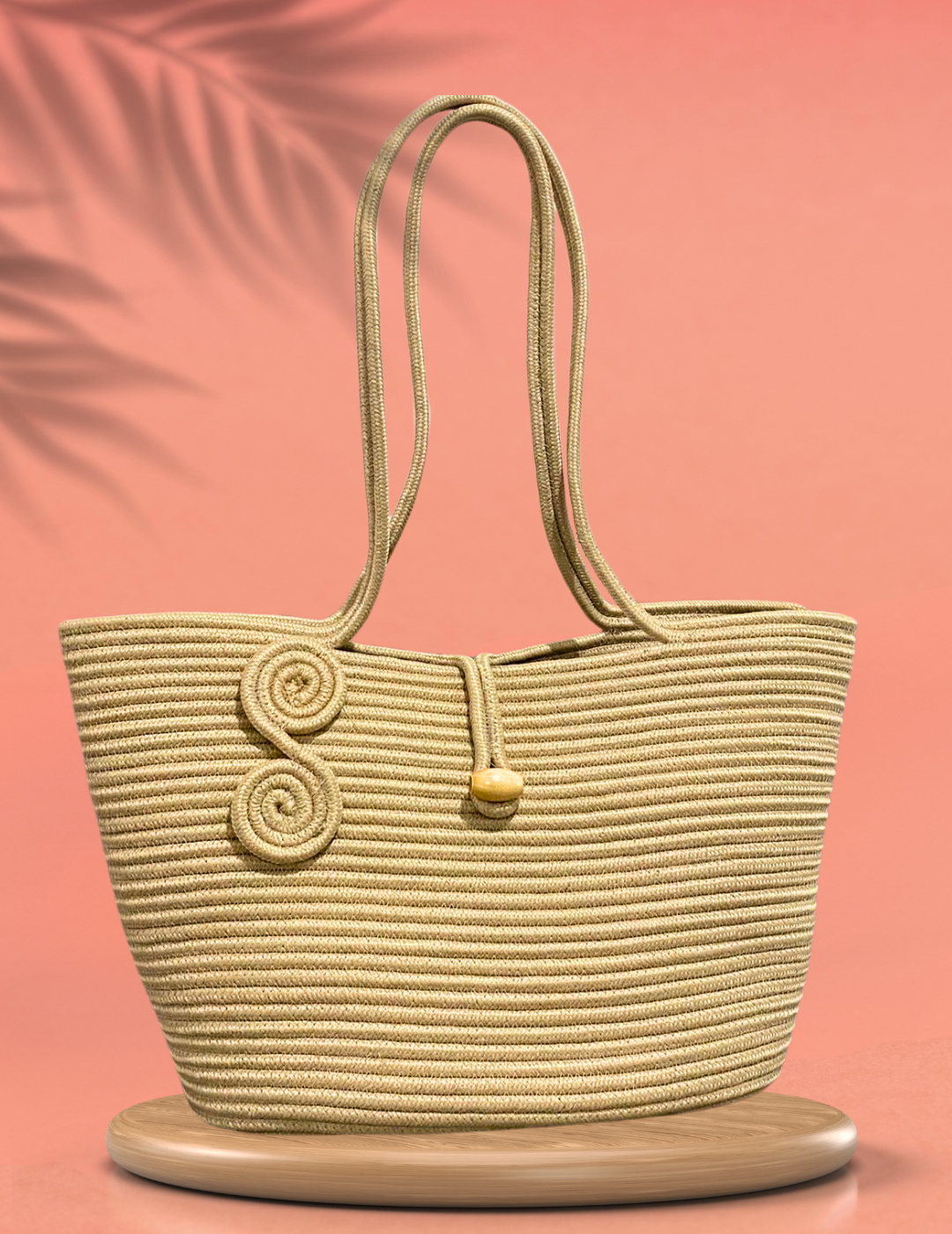 JUTE BEACH BAG