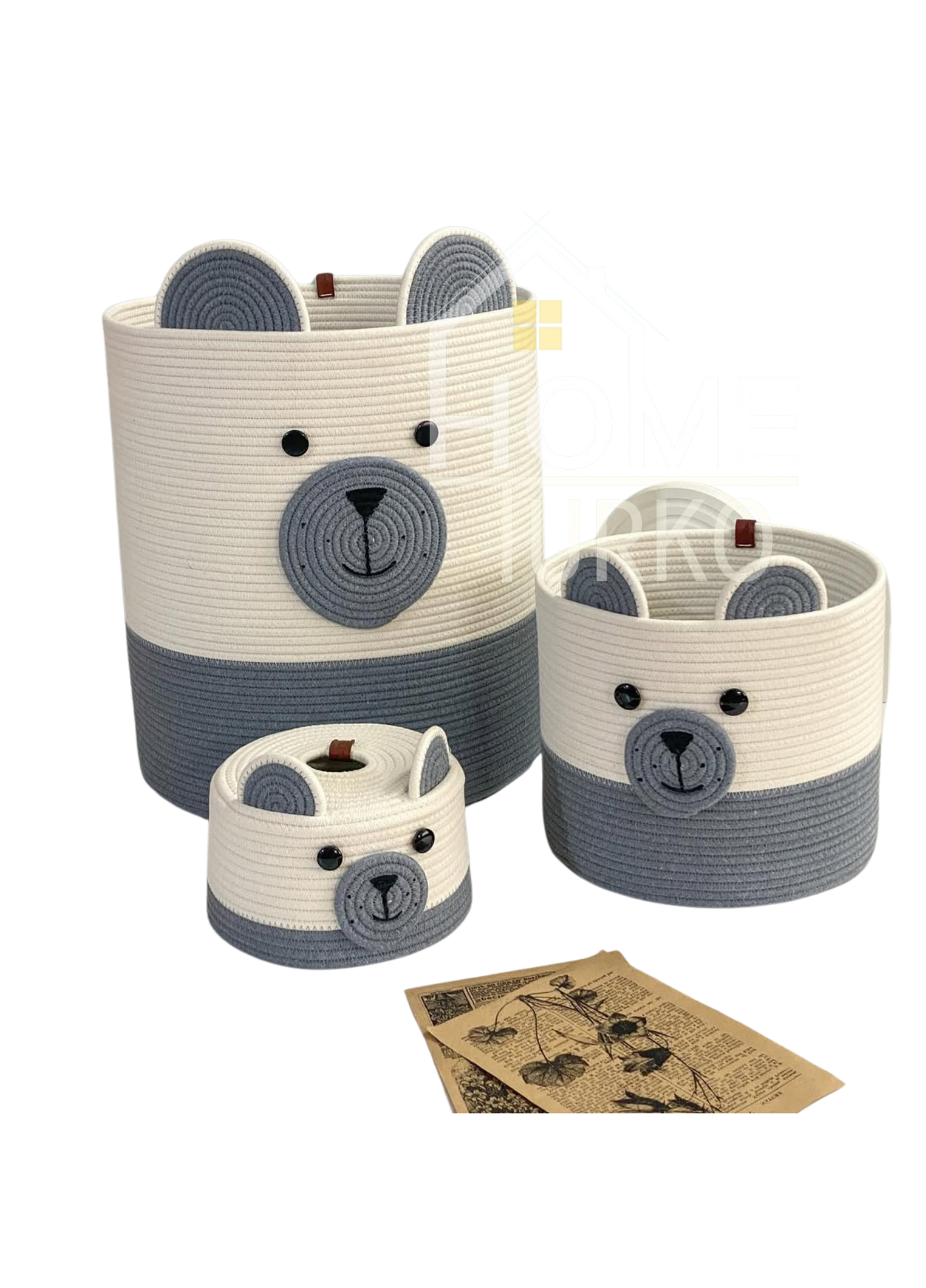 Konsept Çoçuk Odası Oyuncak Sepeti Seti