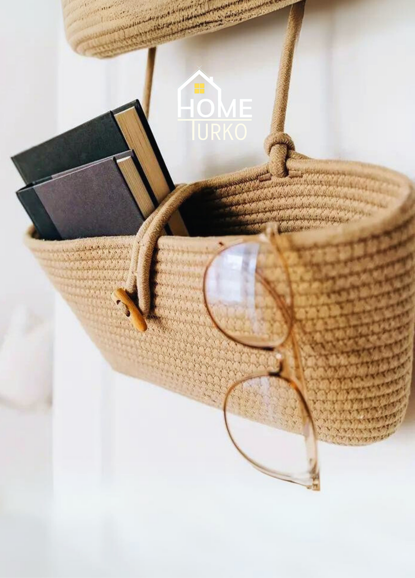 Üçlü Askılı Bohem Sepet